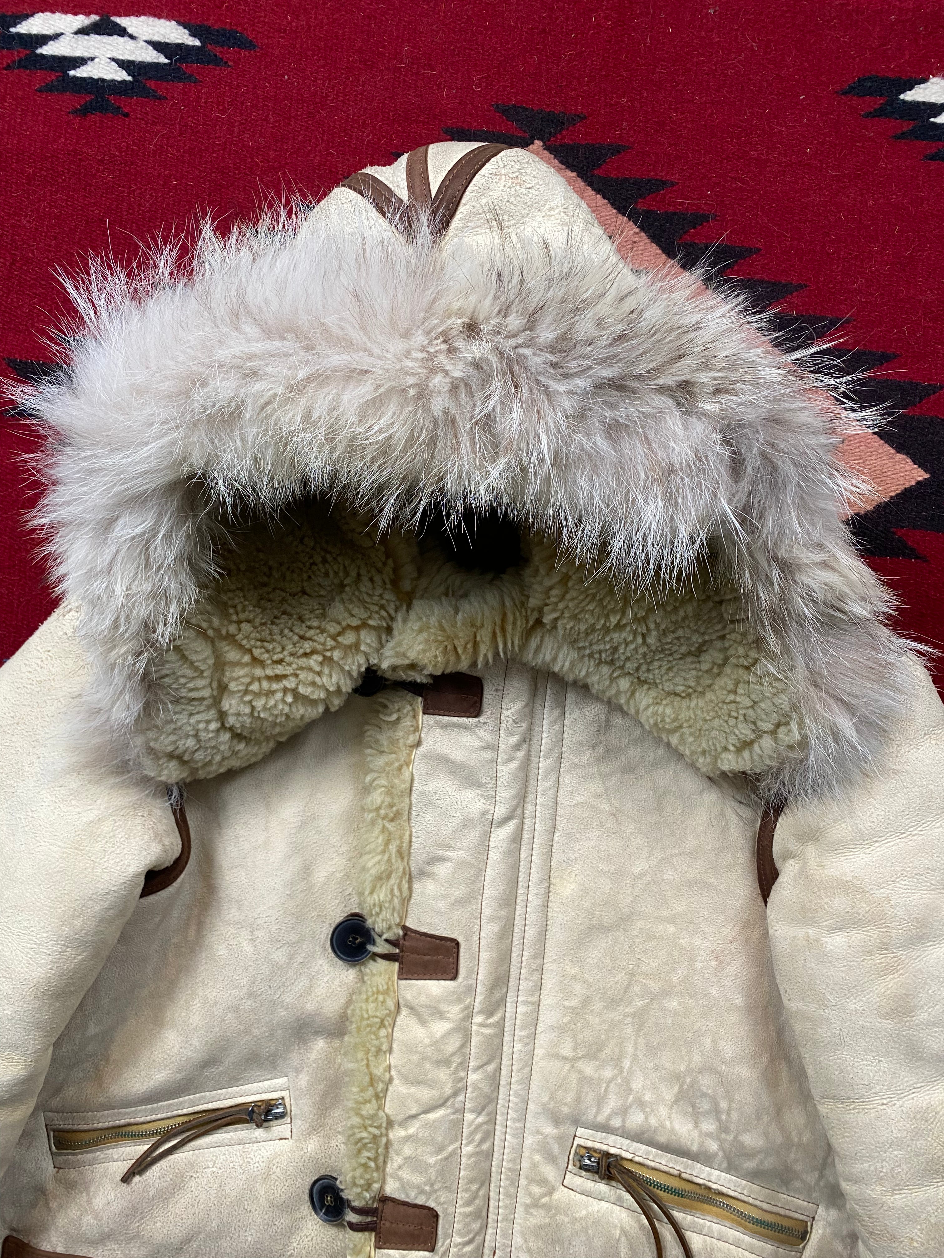 Aero Leather USAAF Type B-7 Arctic Issue Coat With Coyote Collar
