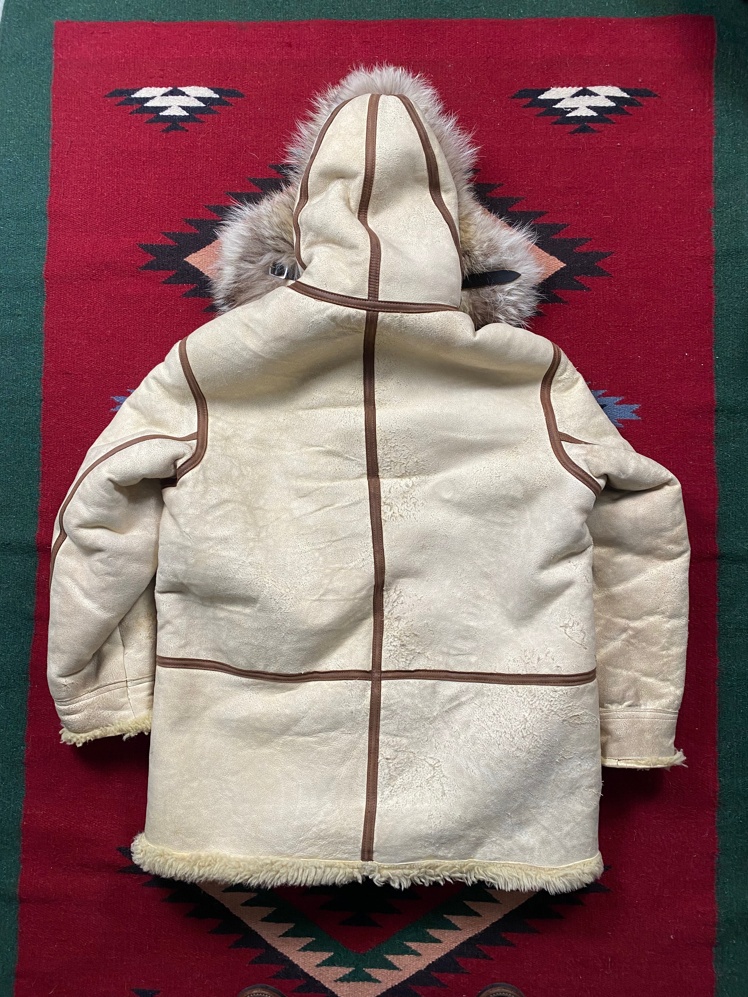 Aero Leather USAAF Type B-7 Arctic Issue Coat With Coyote Collar