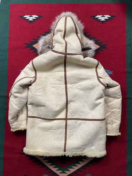Aero Leather USAAF Type B-7 Arctic Issue Coat With Coyote Collar