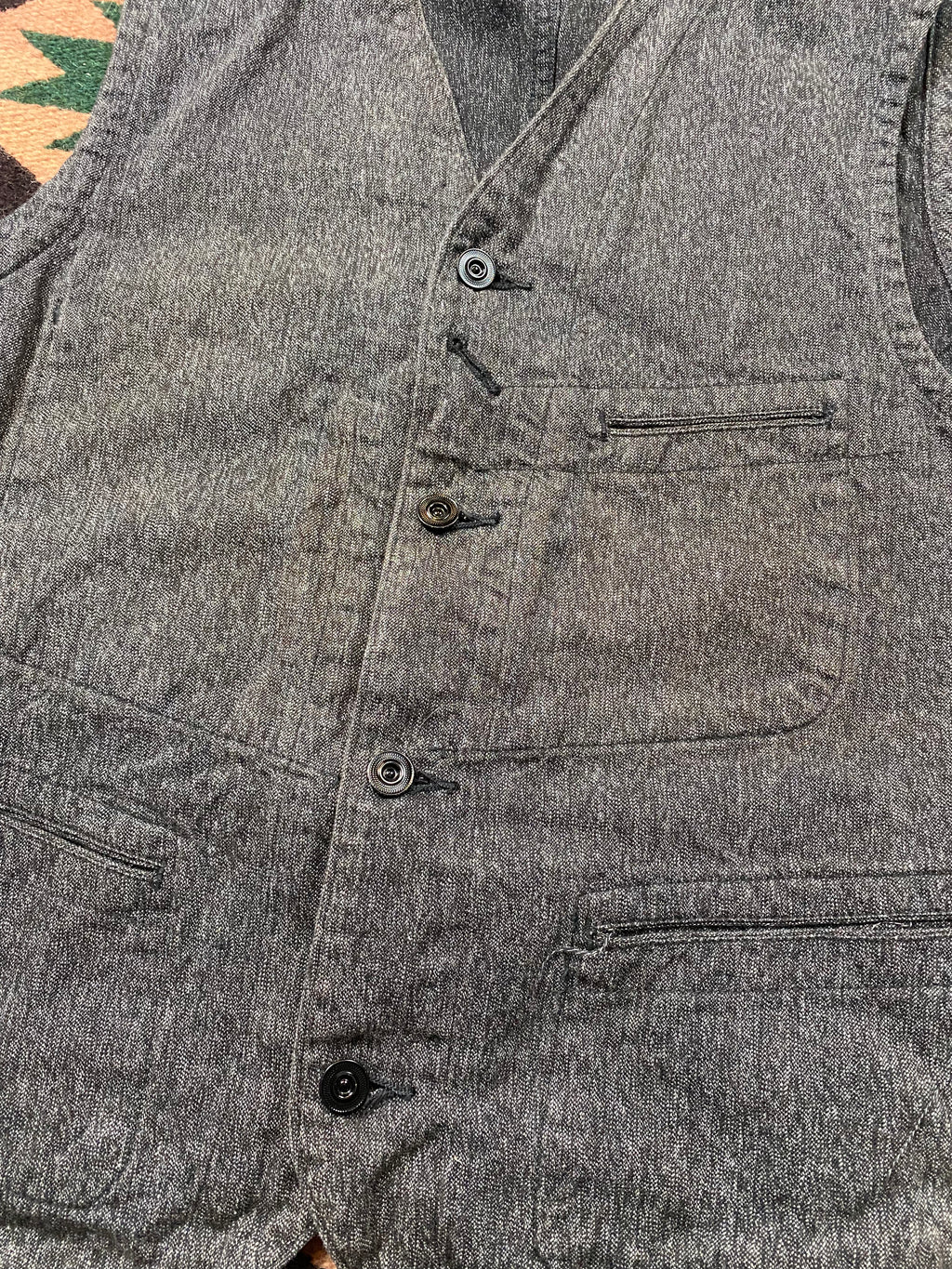 Sugar Cane Salt & Pepper Waistcoat