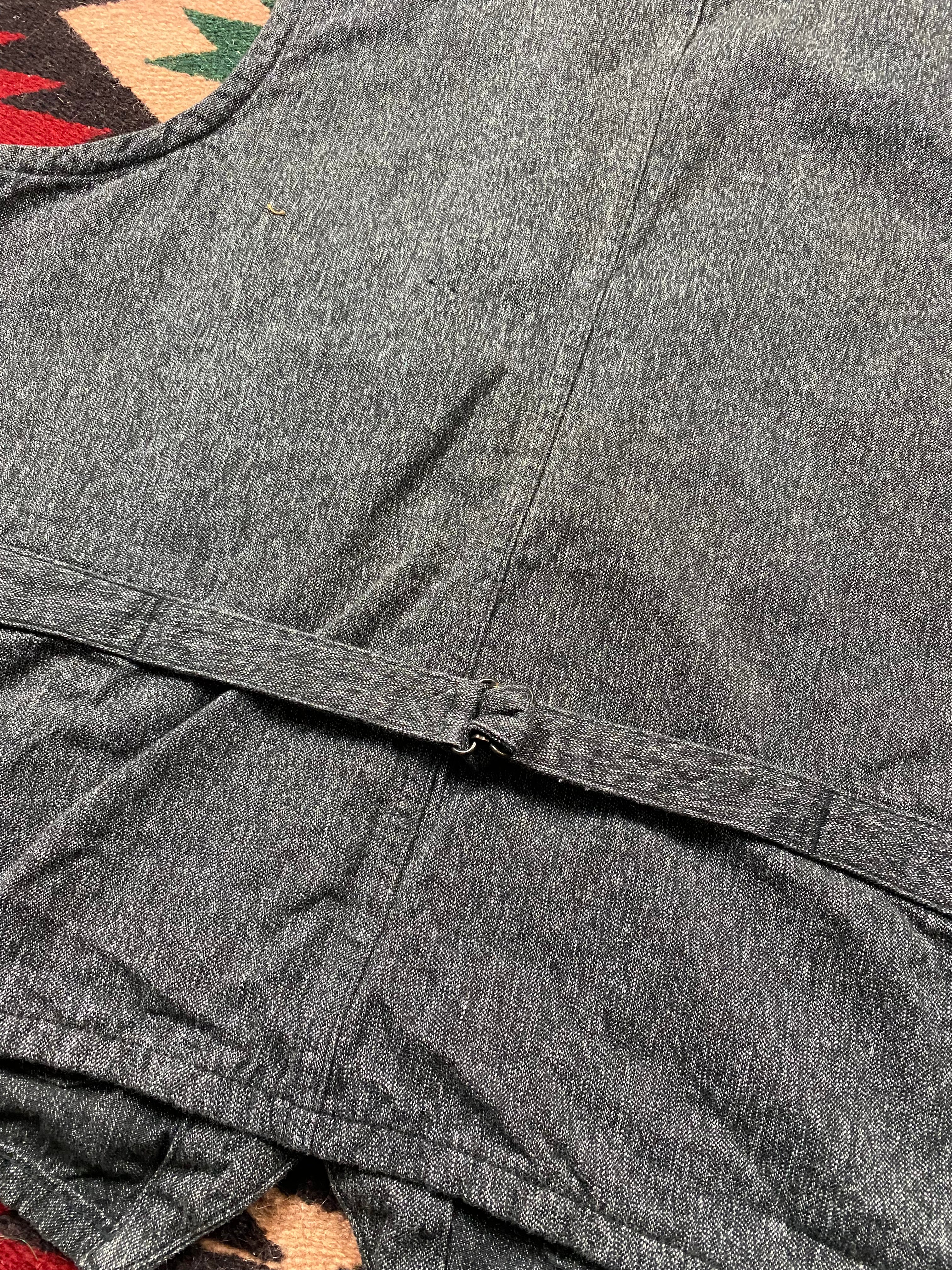 Sugar Cane Salt & Pepper Waistcoat