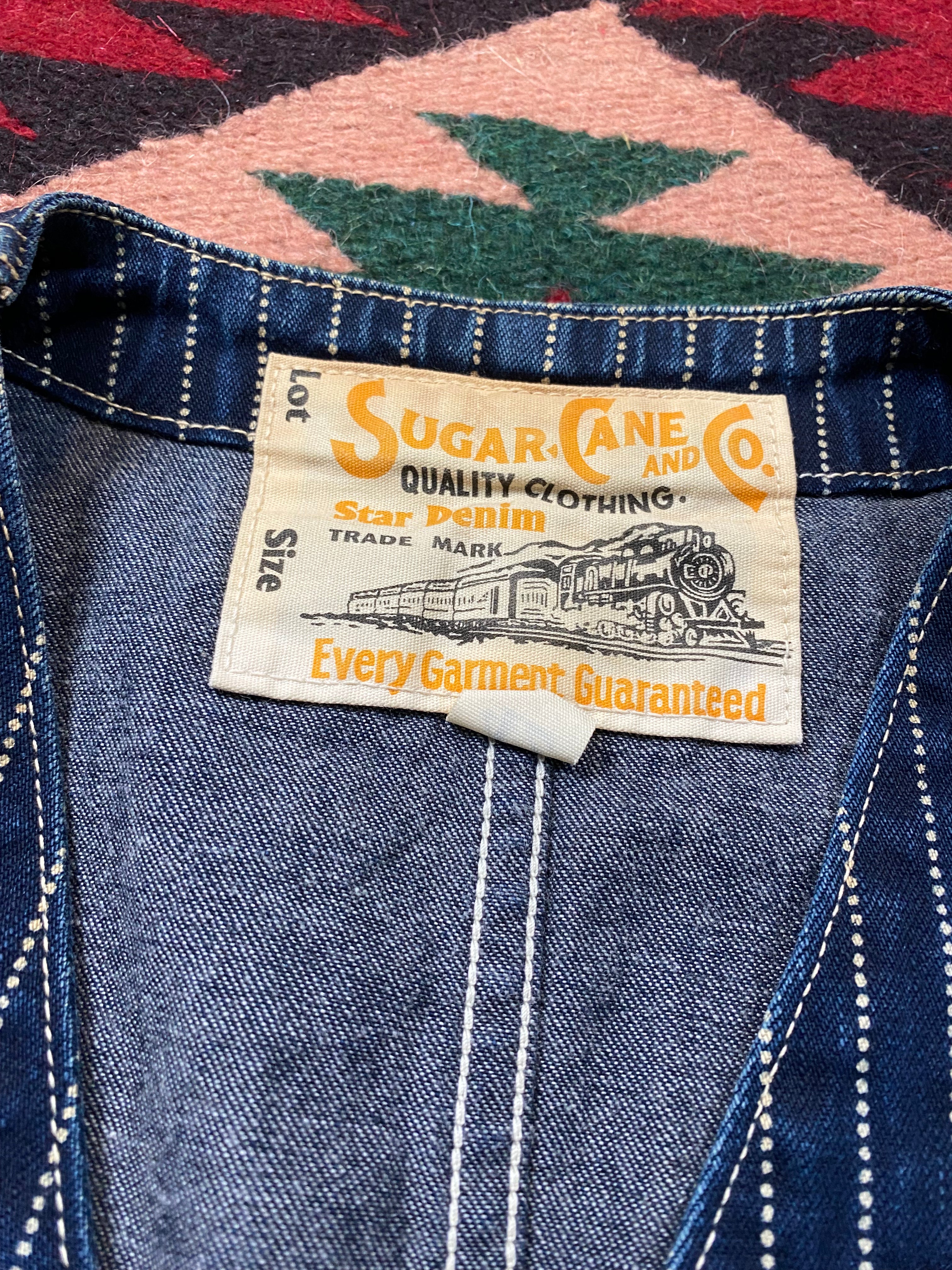 Sugar Cane Wabash Striped Waistcoat