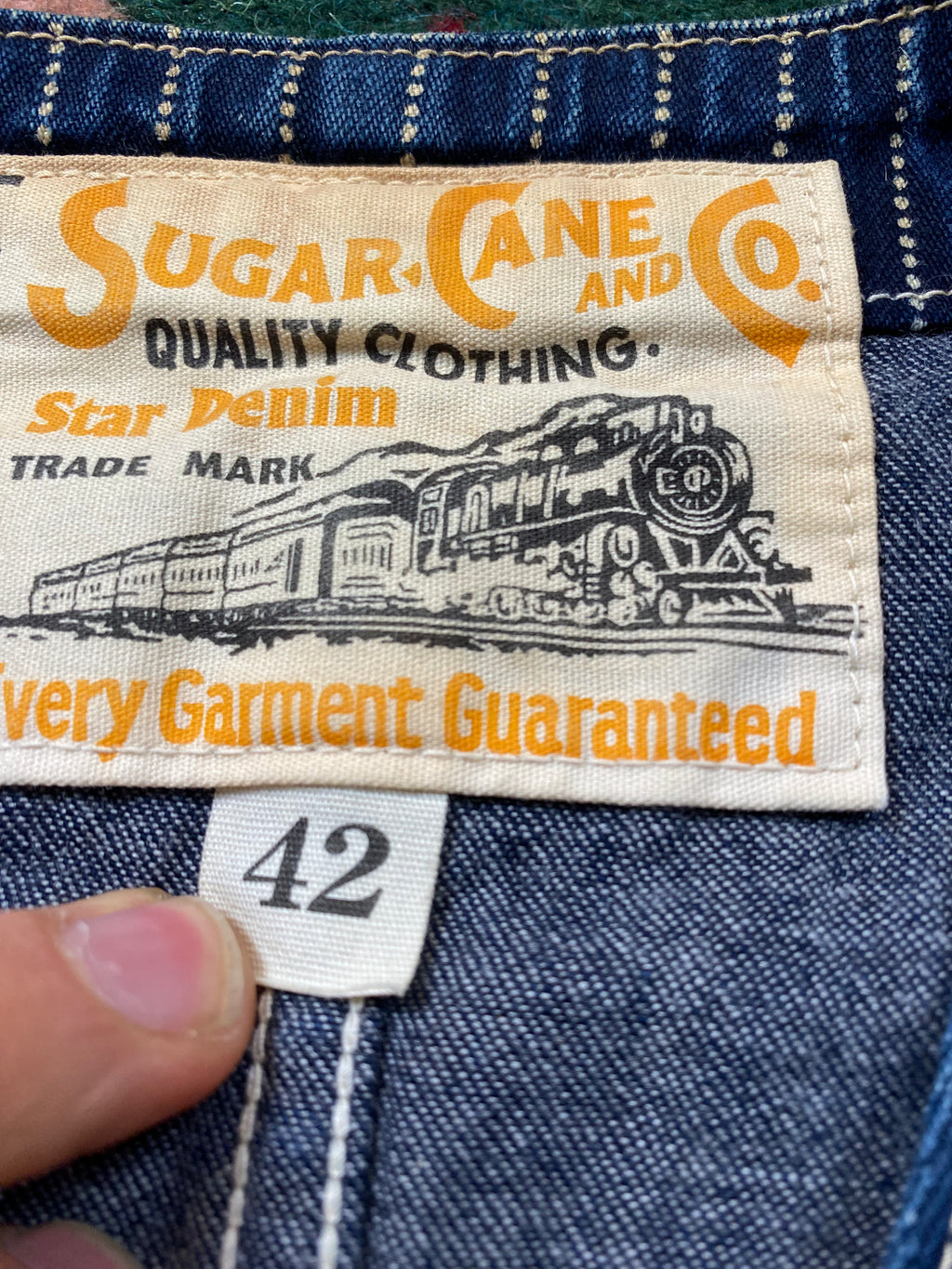 Sugar Cane Wabash Striped Waistcoat