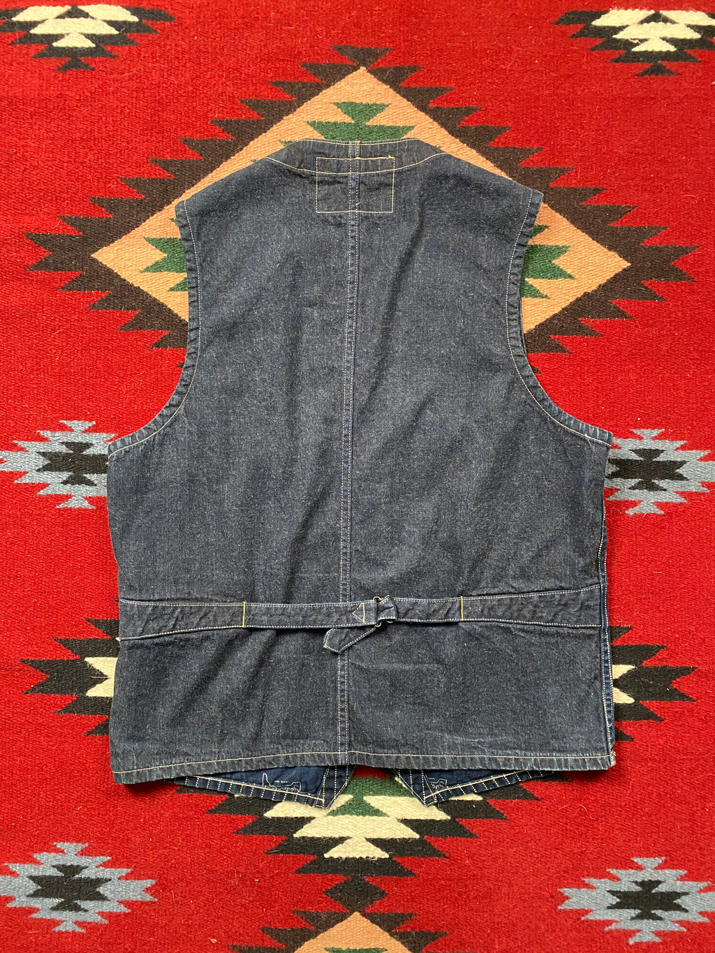 Sugar Cane Wabash Striped Waistcoat