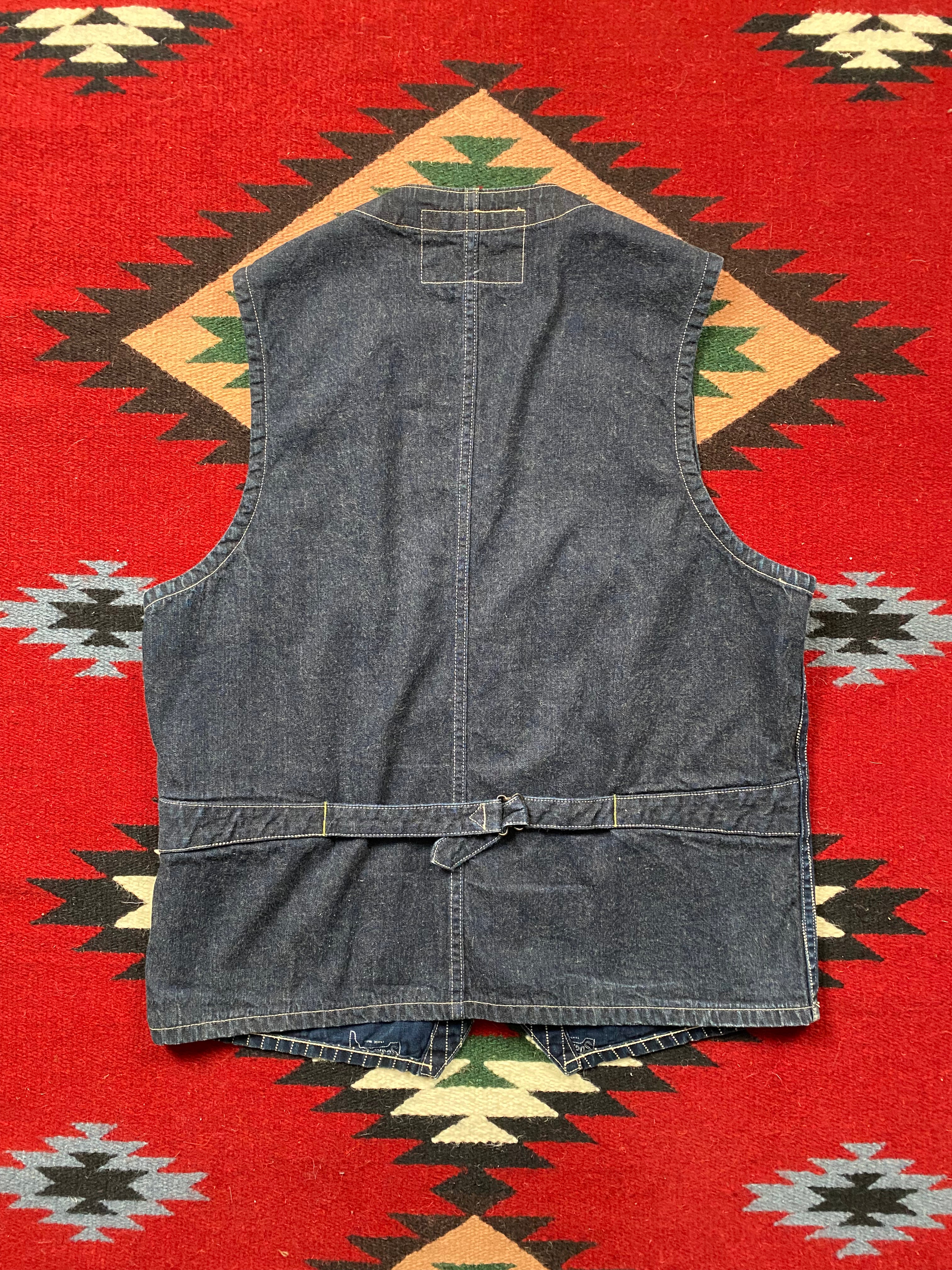 Sugar Cane Wabash Striped Waistcoat