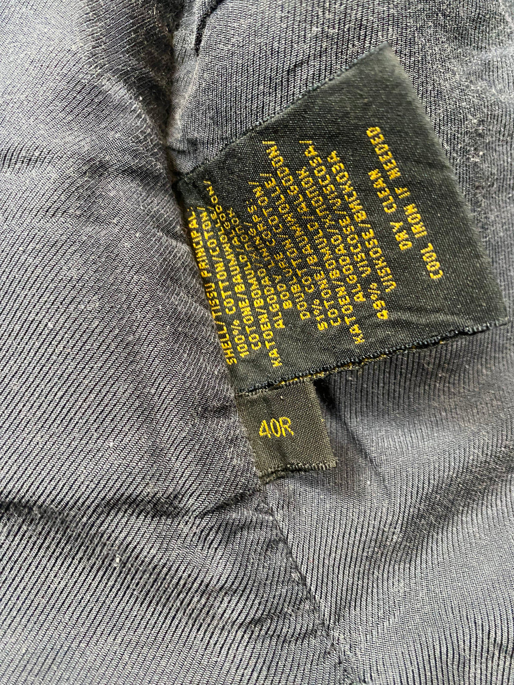 RRL Limited Edition HBT Indigo Waistcoat