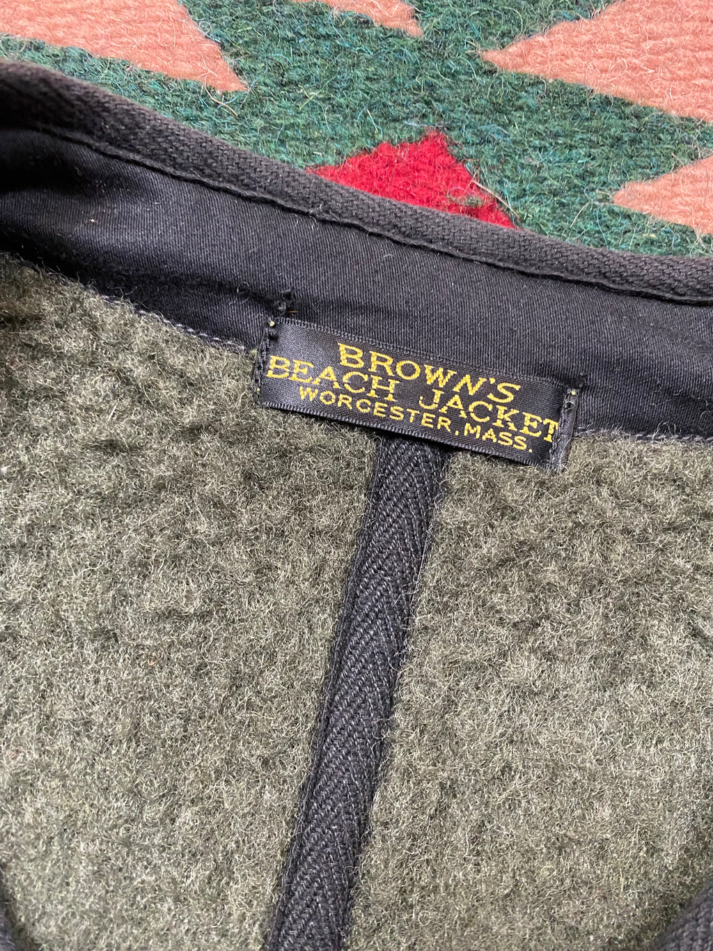 Brown's Beach Green Salt & Pepper Vest
