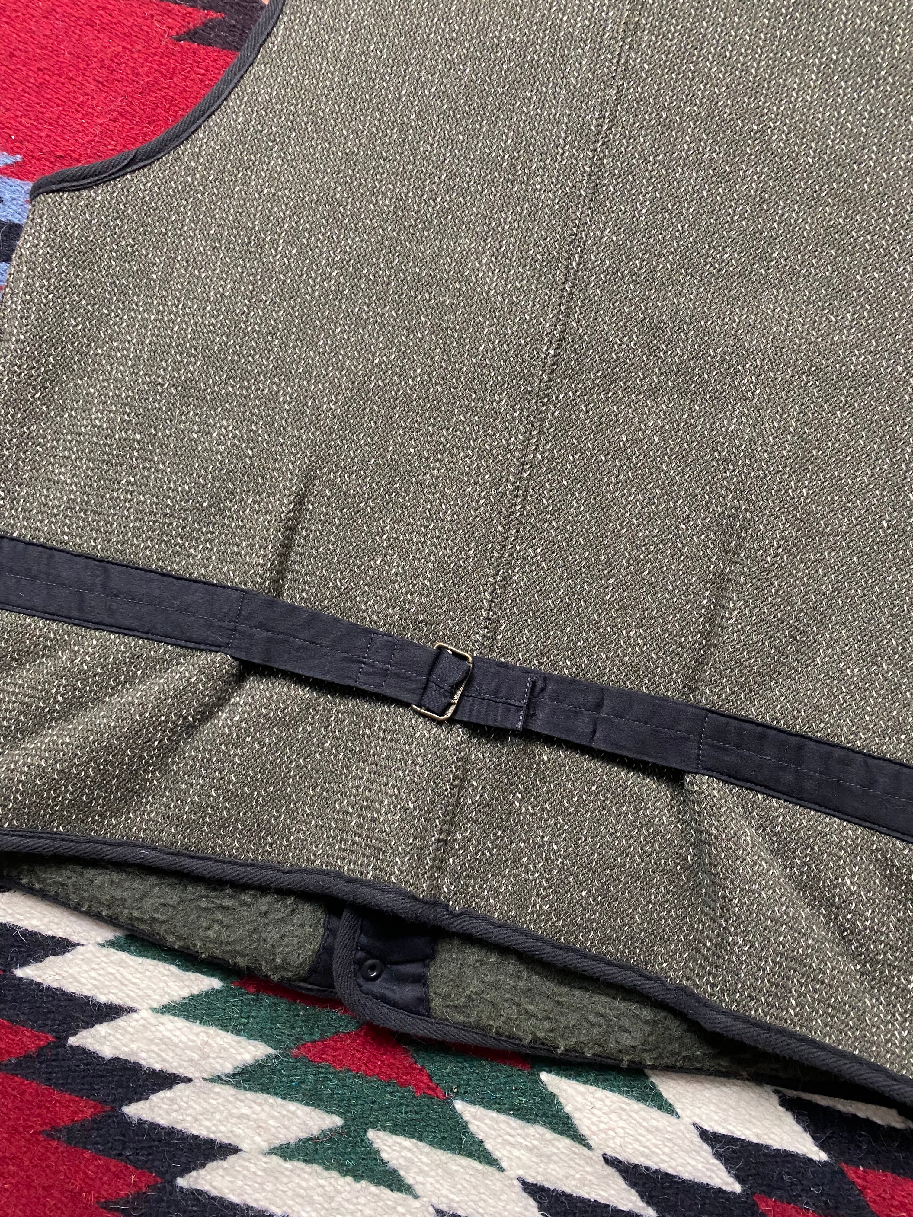 Brown's Beach Green Salt & Pepper Vest