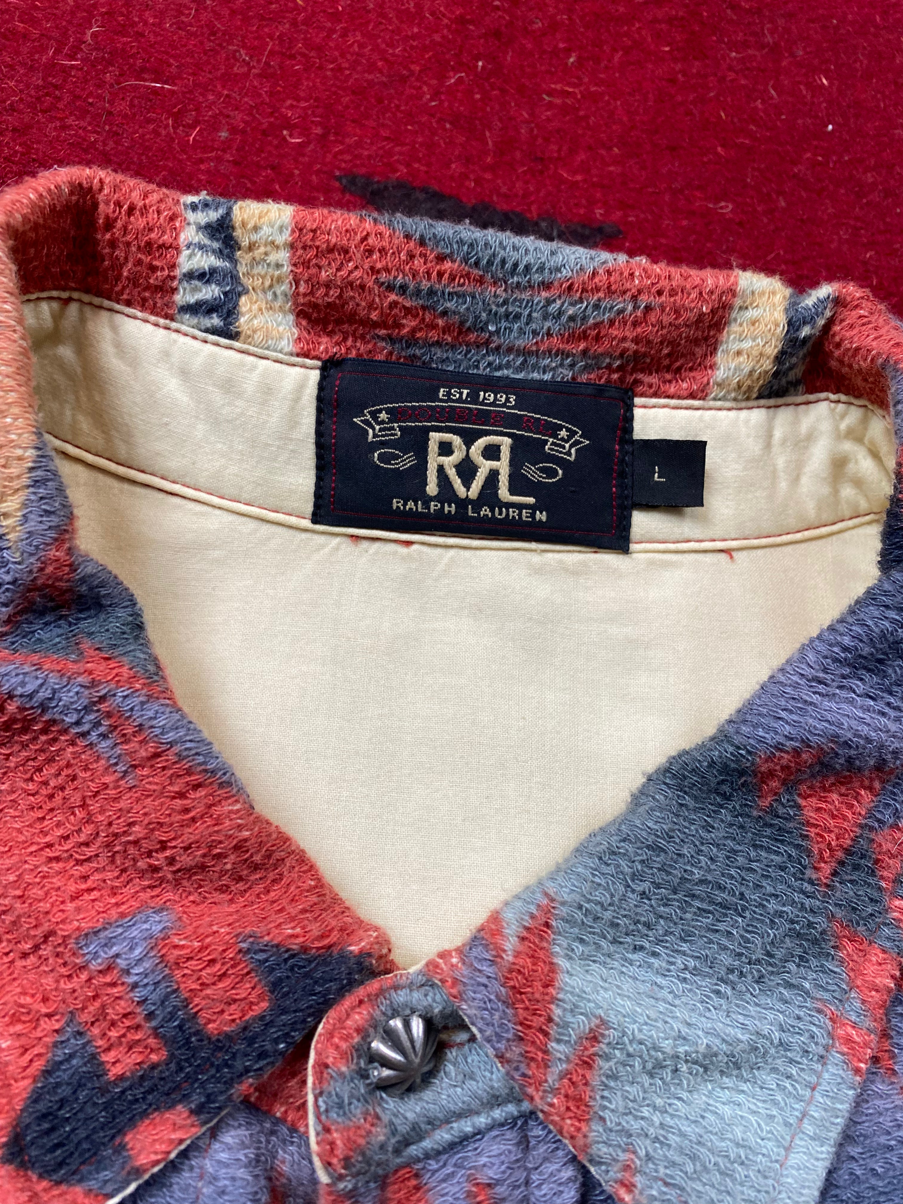 RRL Southwestern Jacquard Overshirt