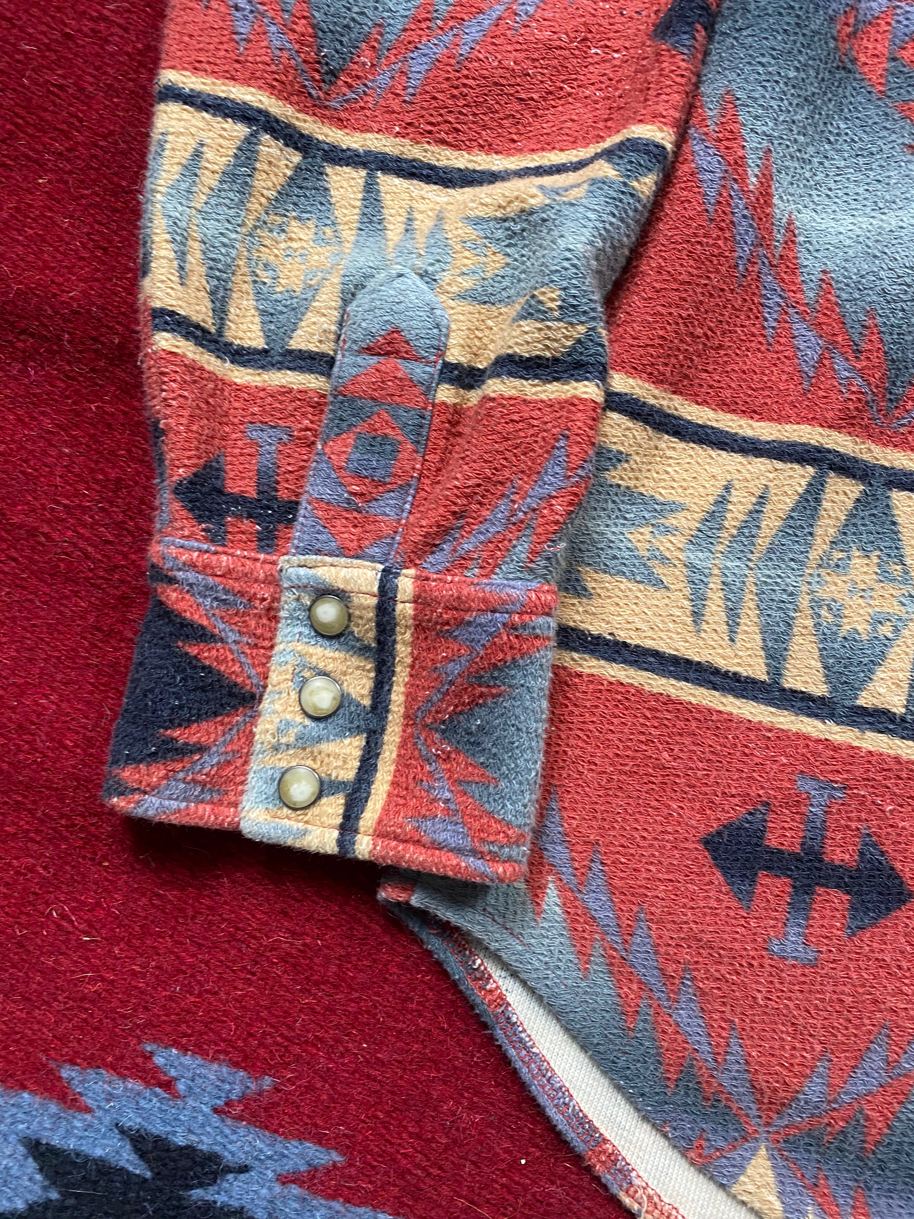 RRL Southwestern Jacquard Overshirt