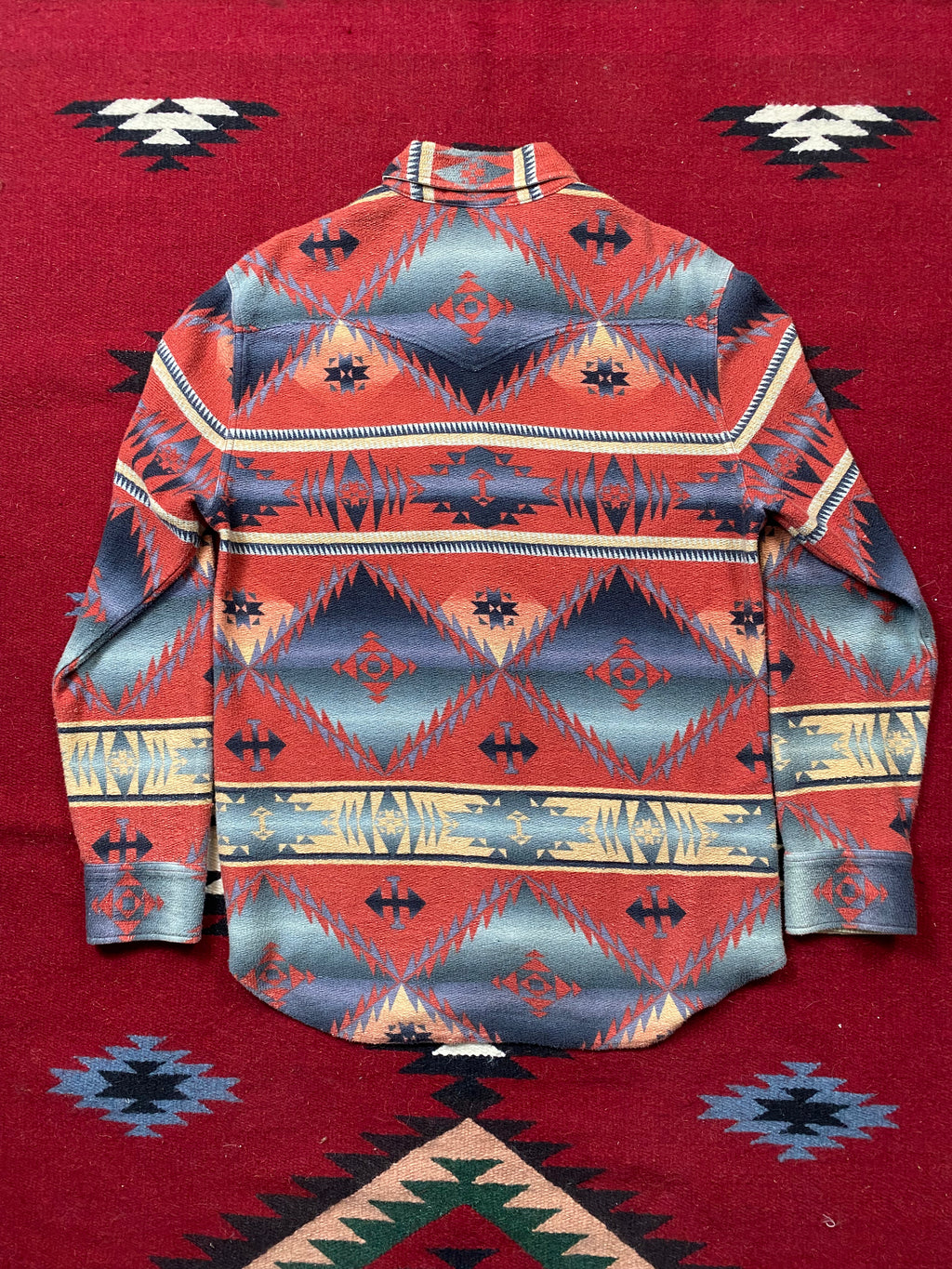RRL Southwestern Jacquard Overshirt
