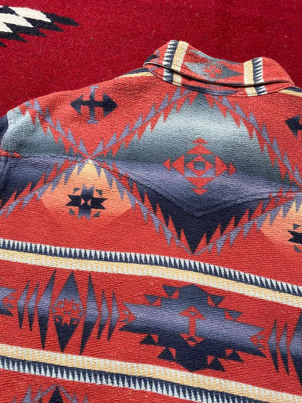 RRL Southwestern Jacquard Overshirt
