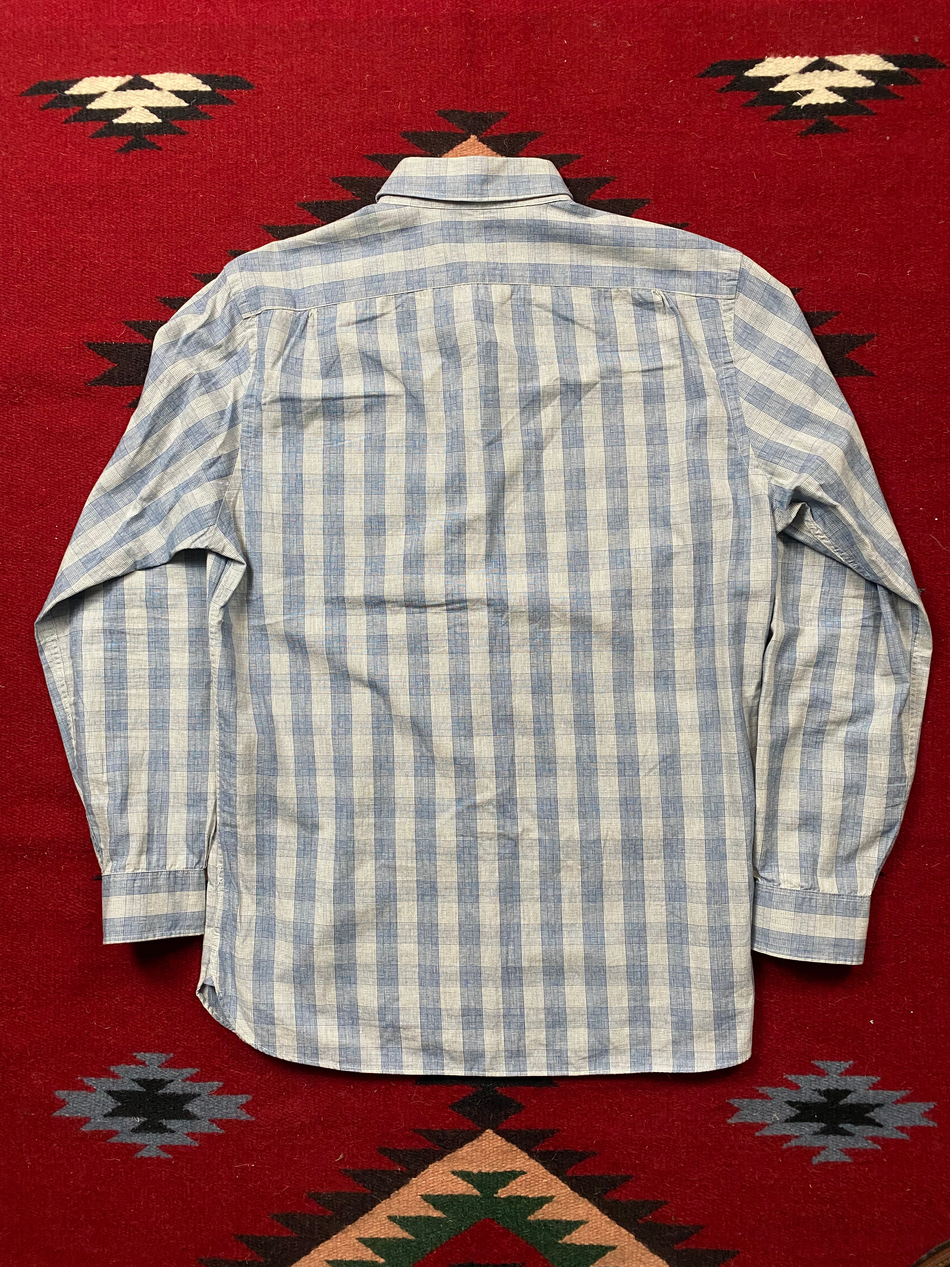 RRL & Co. Soft Plaid One Pocket Dress Shirt