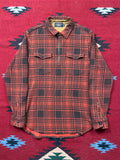 RRL Bedford Corduroy Popover Quarter Zip Shirt
