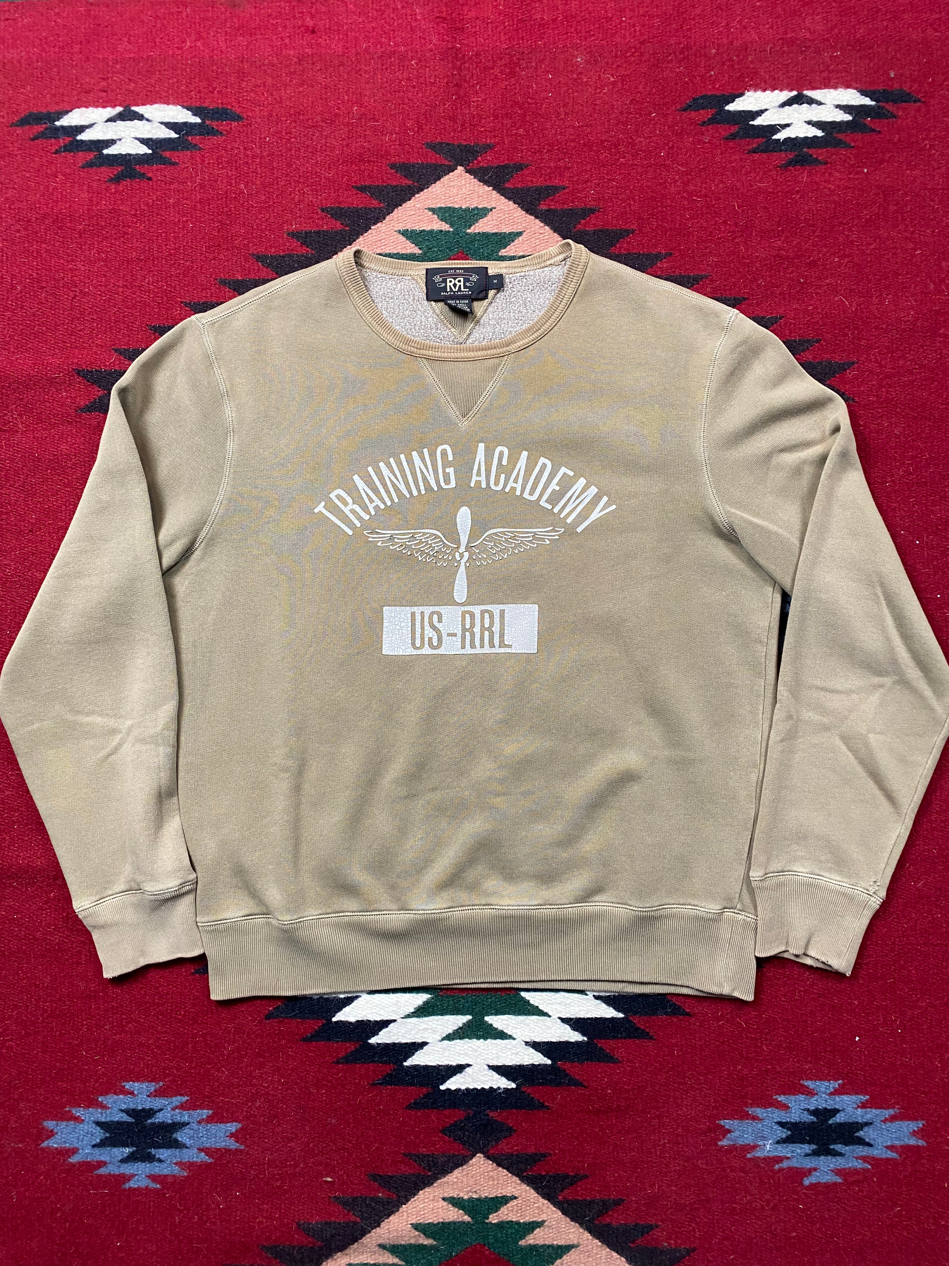 RRL Training Academy Crewneck