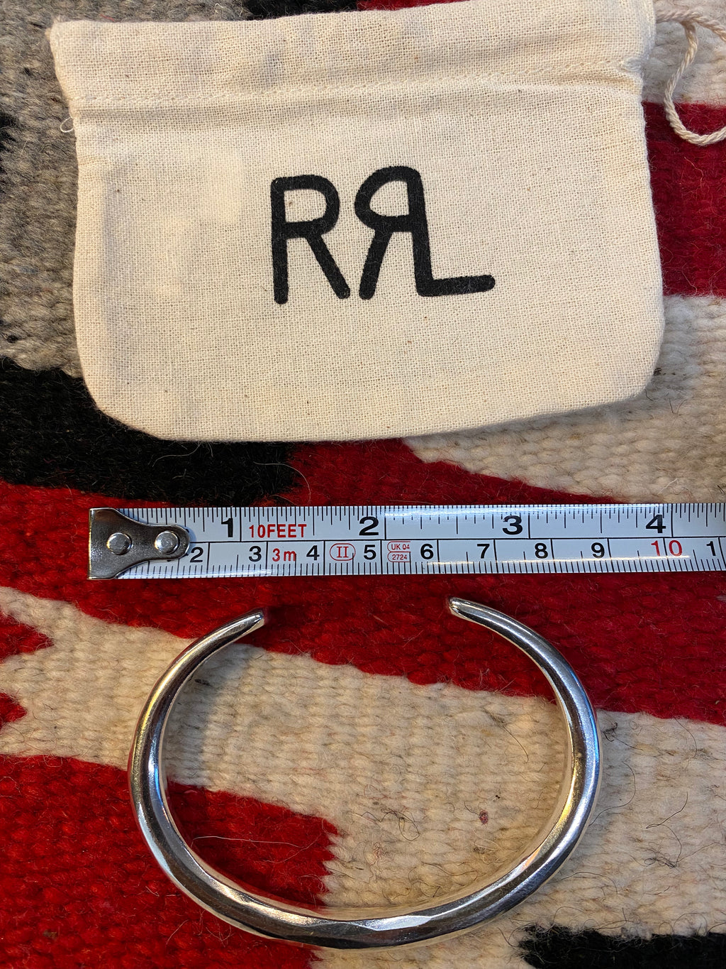 RRL Sterling Silver Cuff