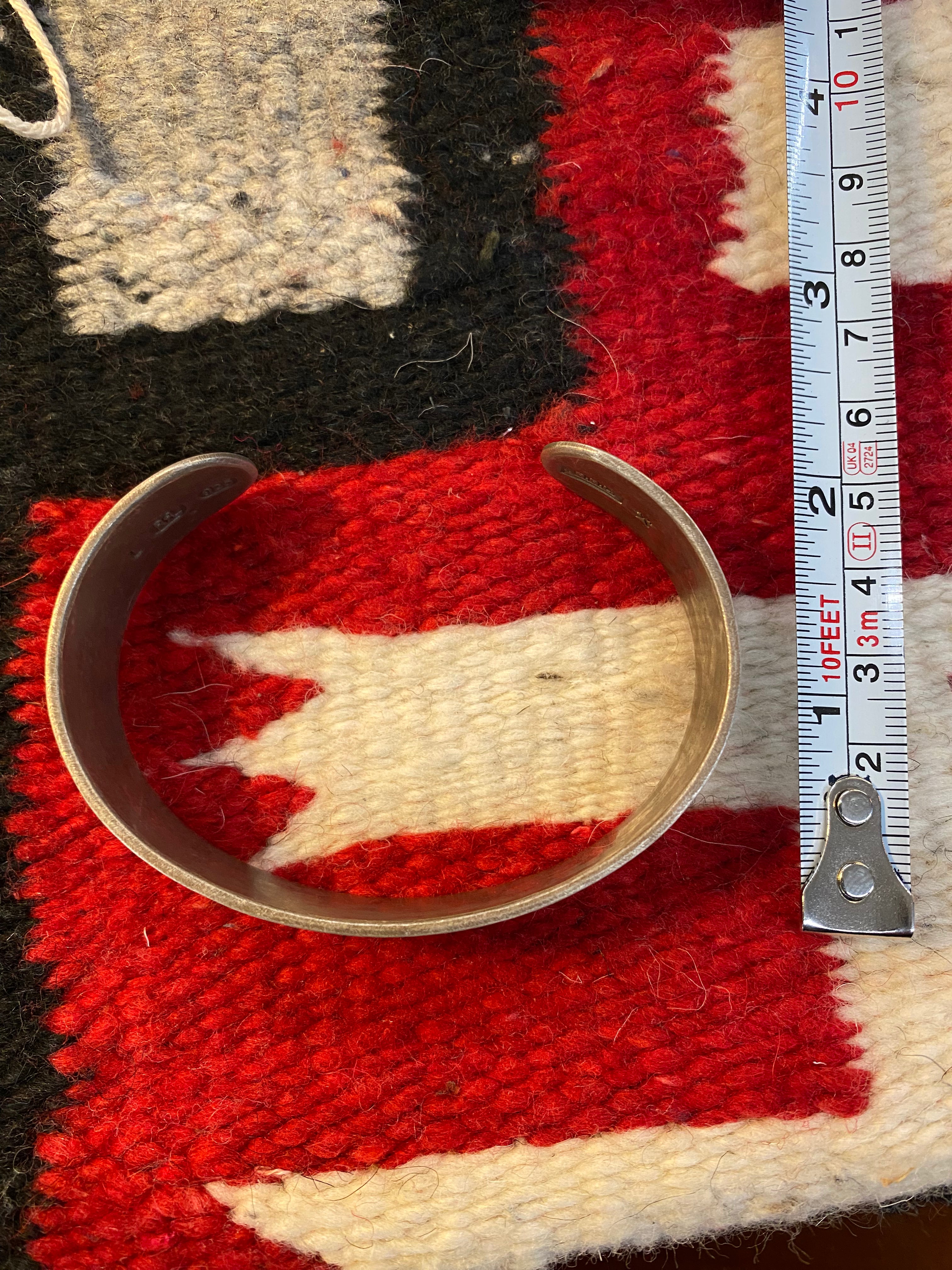 RRL Sterling Silver Indigenous Cuff