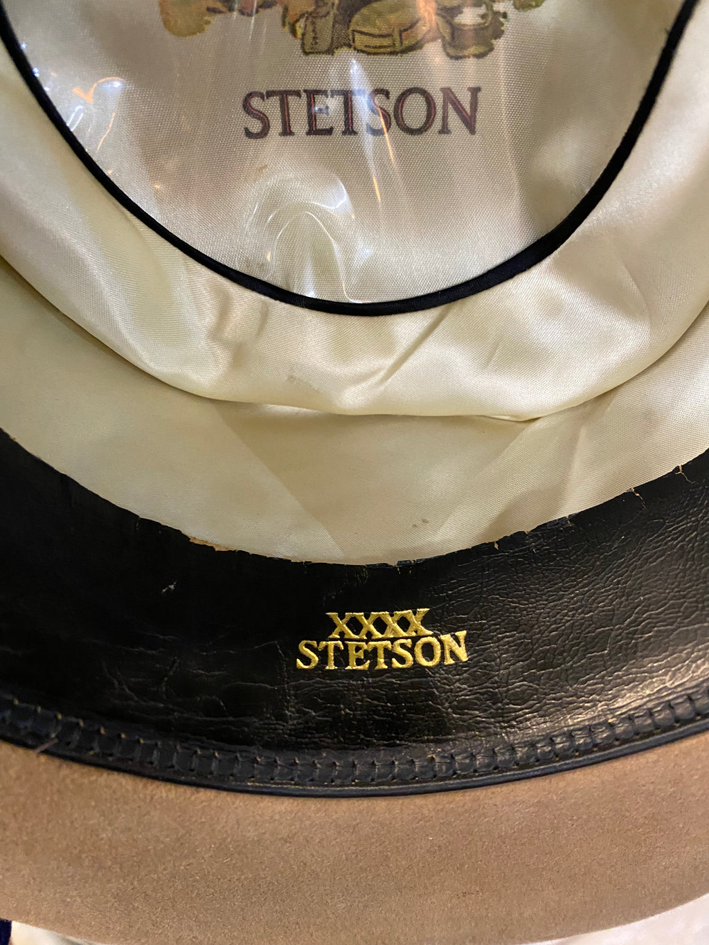 Stetson 70's XXXX Beaver Felt Western Hat