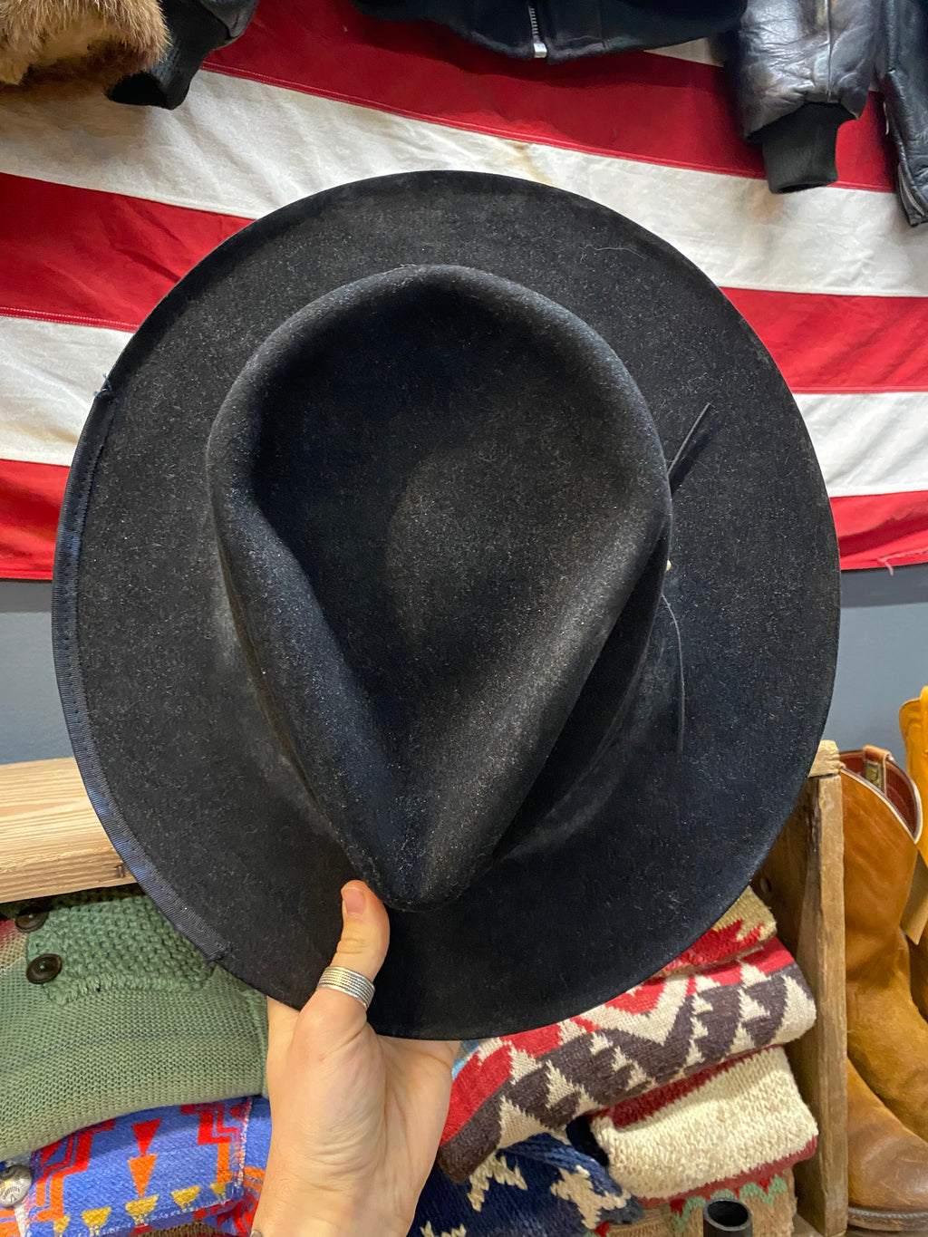 Outpost x Silvester Maria ''La Sombra'' Rabbit Felt Hat