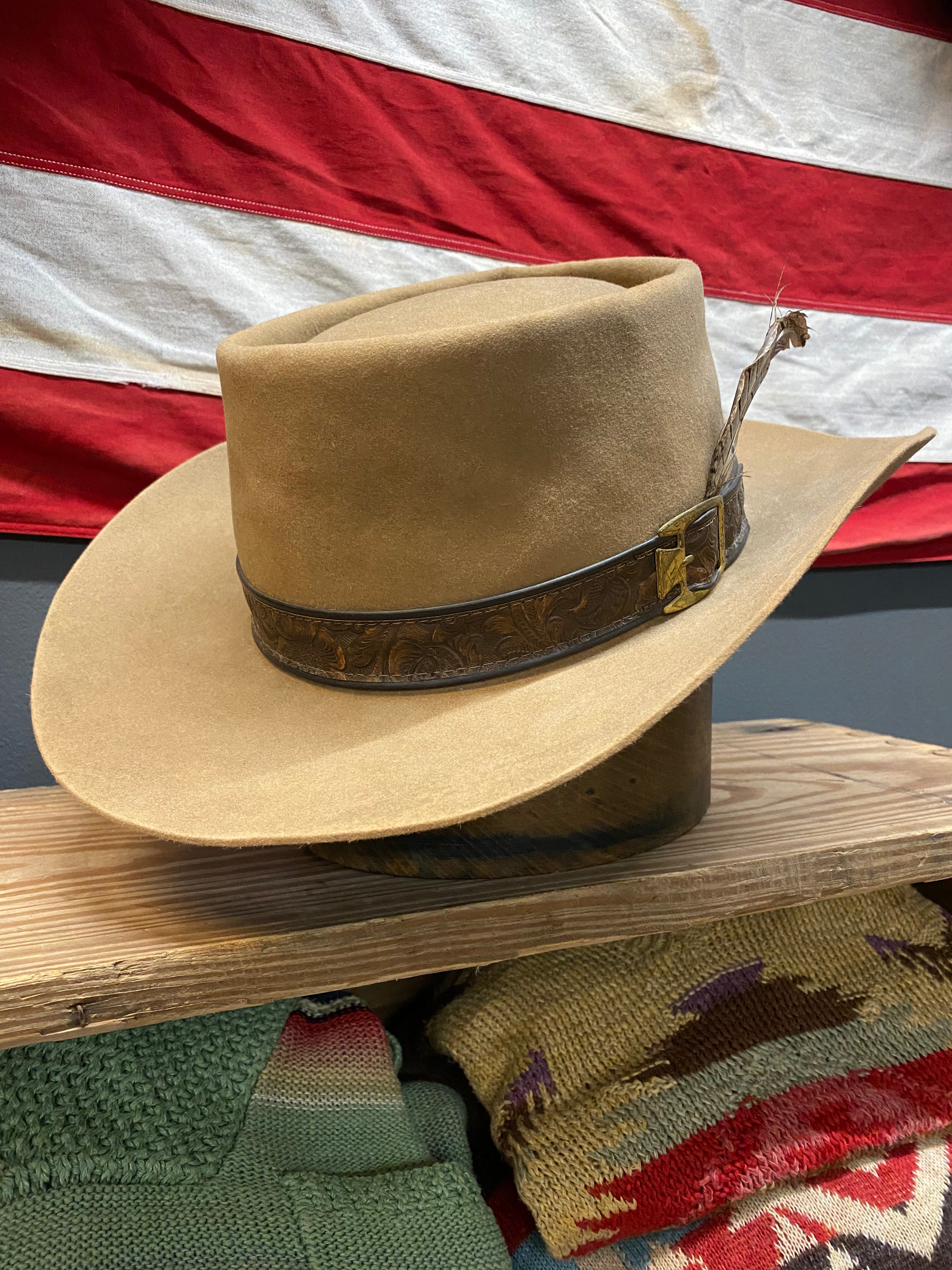 Stetson 70's XXXX Beaver Felt Western Hat