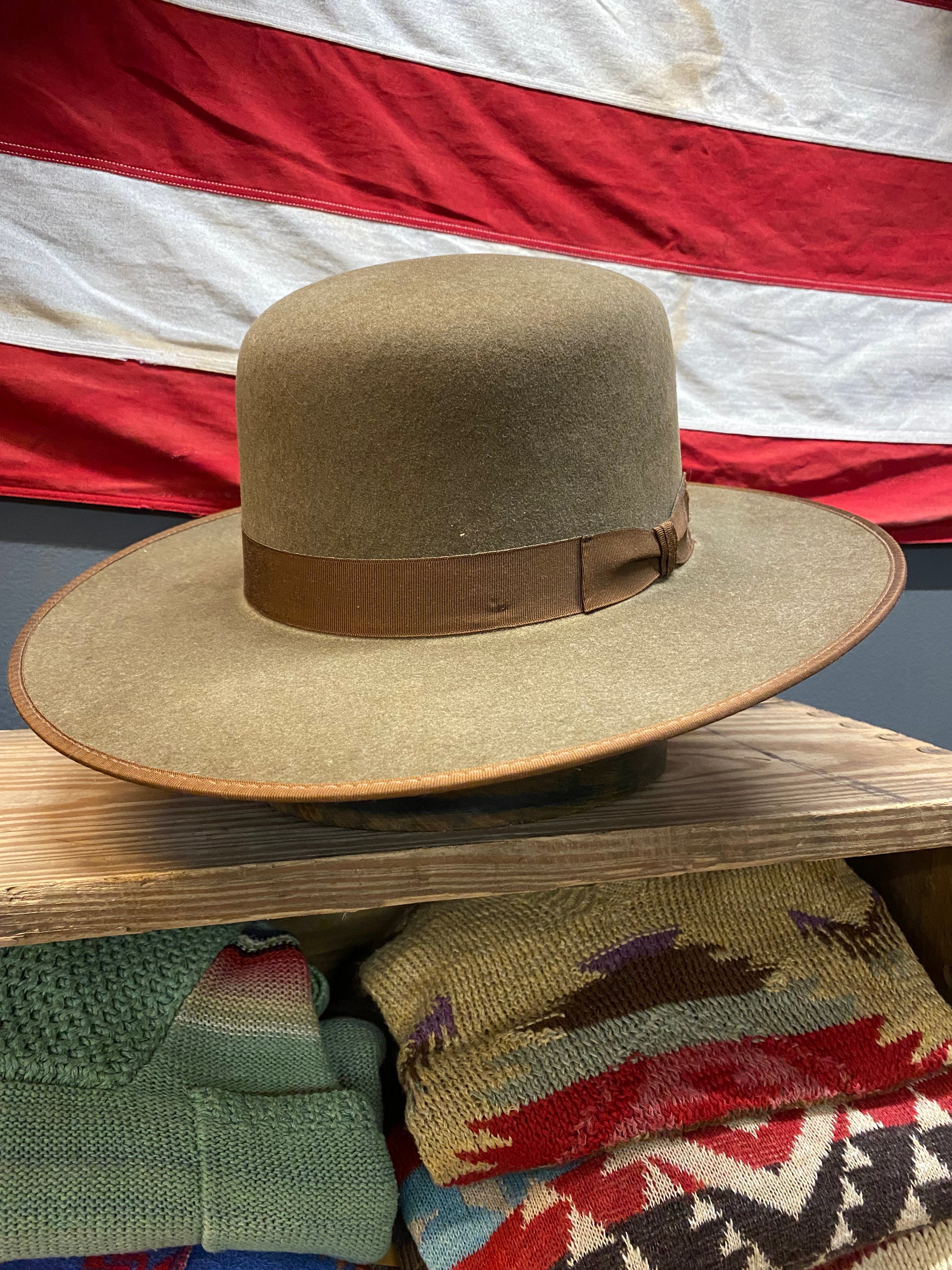 Stetson American Buffalo Collection XXXX Bison Felt Western Hat