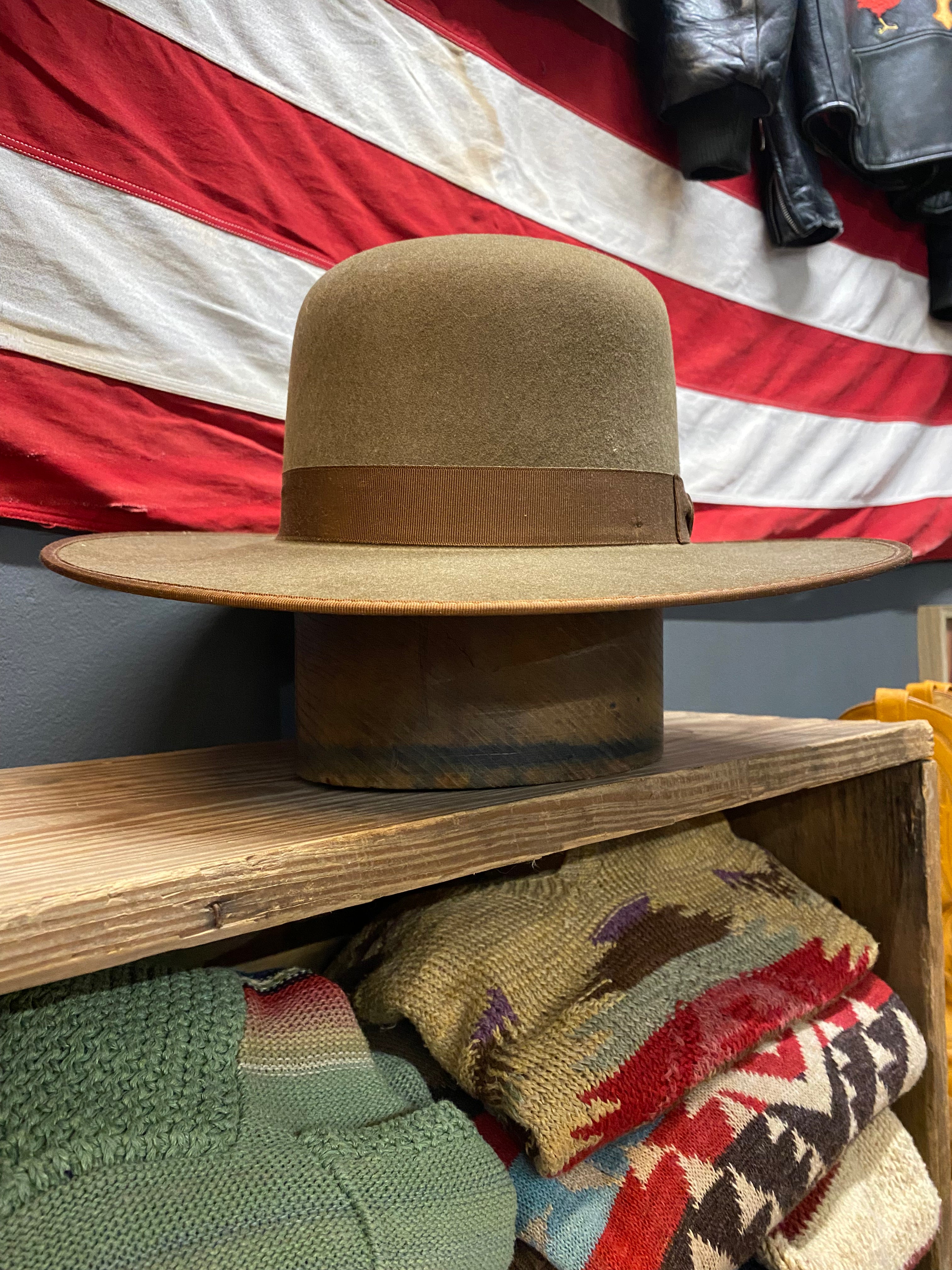 Stetson American Buffalo Collection XXXX Bison Felt Western Hat