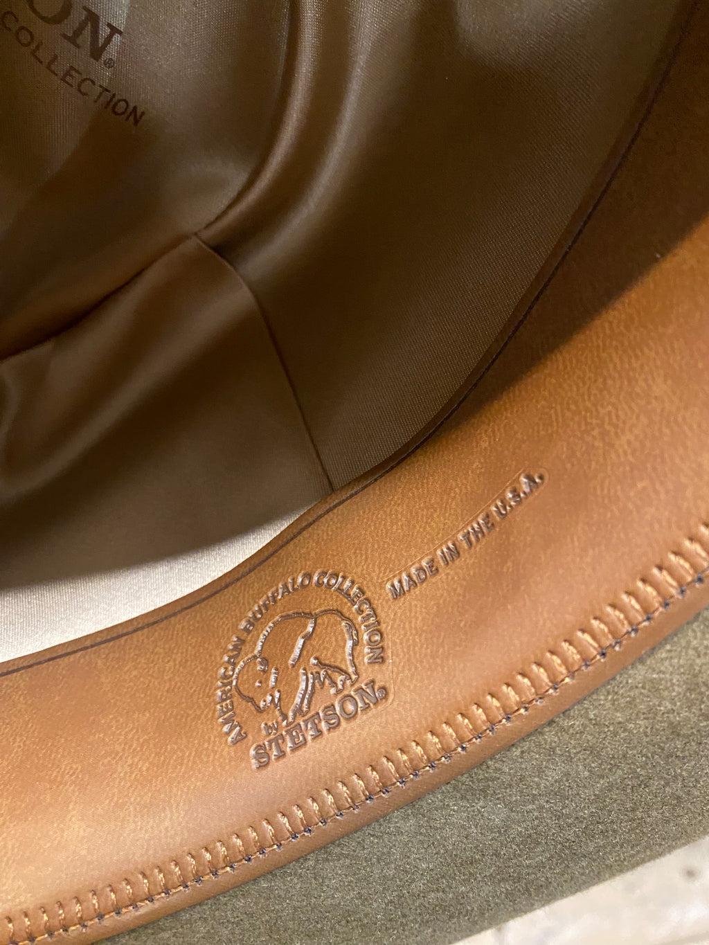 Stetson American Buffalo Collection XXXX Bison Felt Western Hat