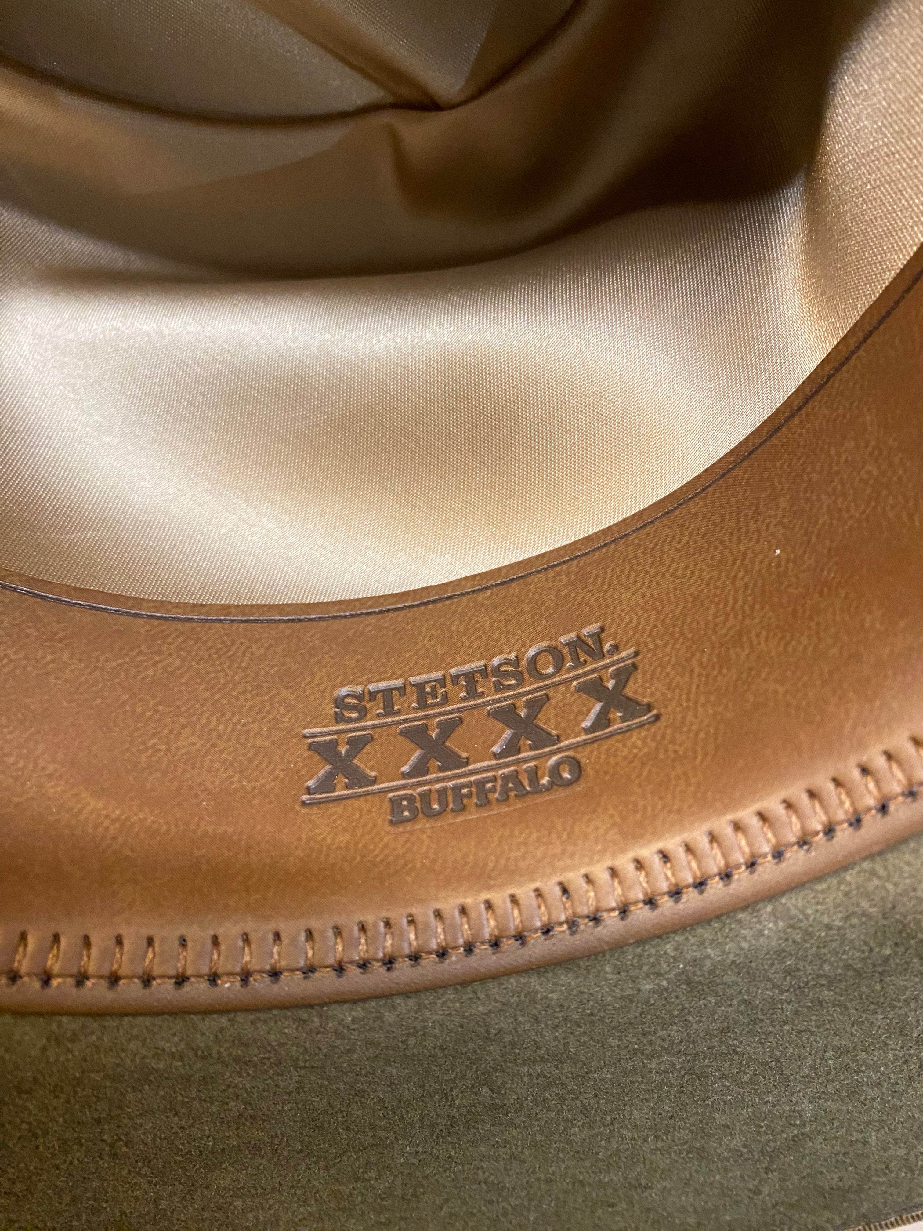 Stetson American Buffalo Collection XXXX Bison Felt Western Hat