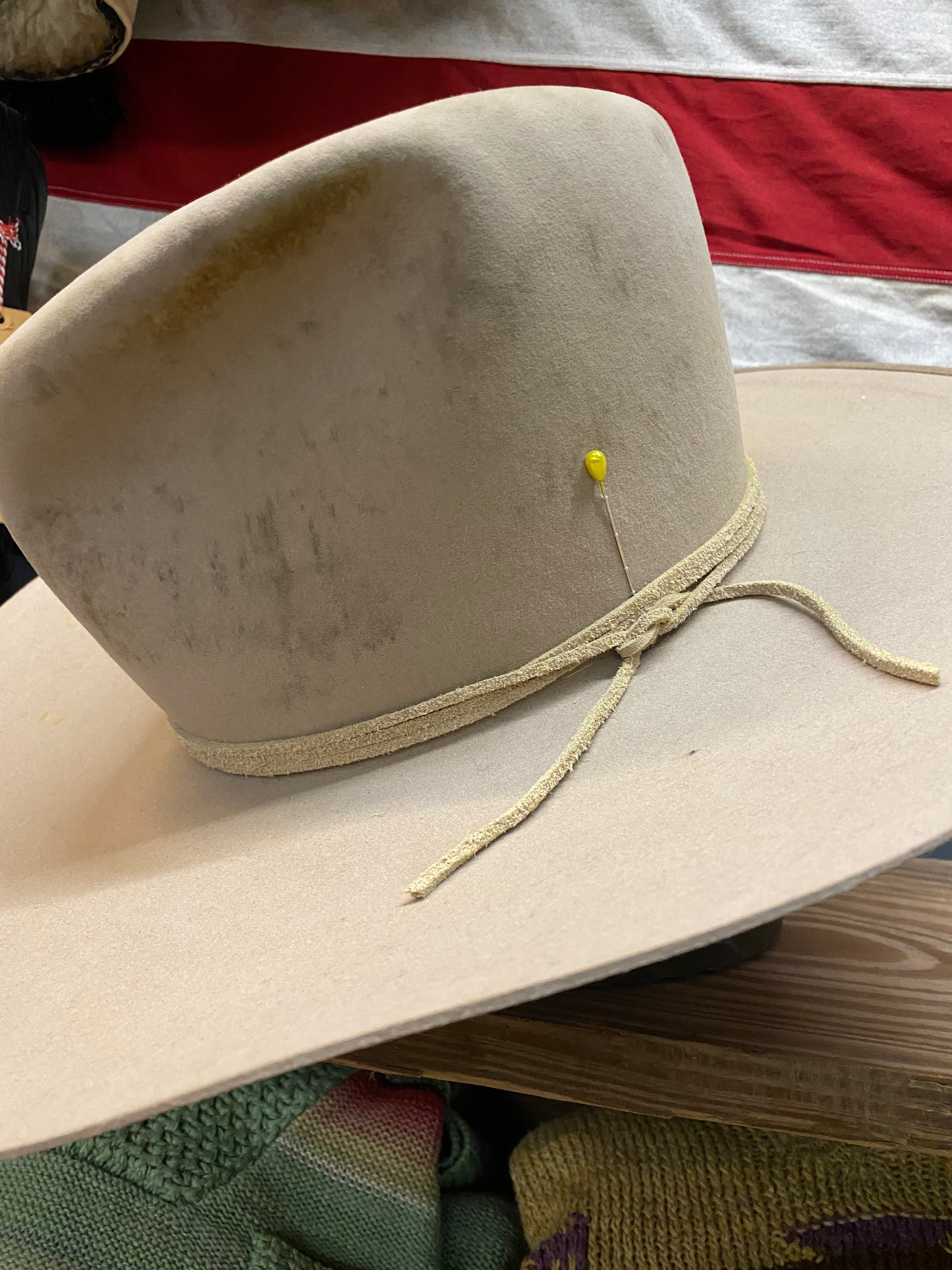 Outpost x Silvester Maria Silverbelly Wide Brim Western Hat