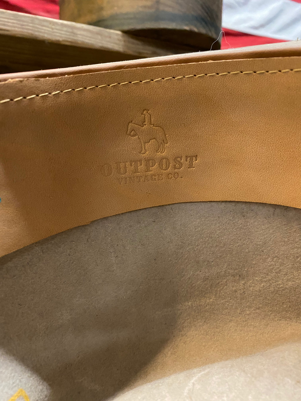 Outpost x Silvester Maria Silverbelly Wide Brim Western Hat