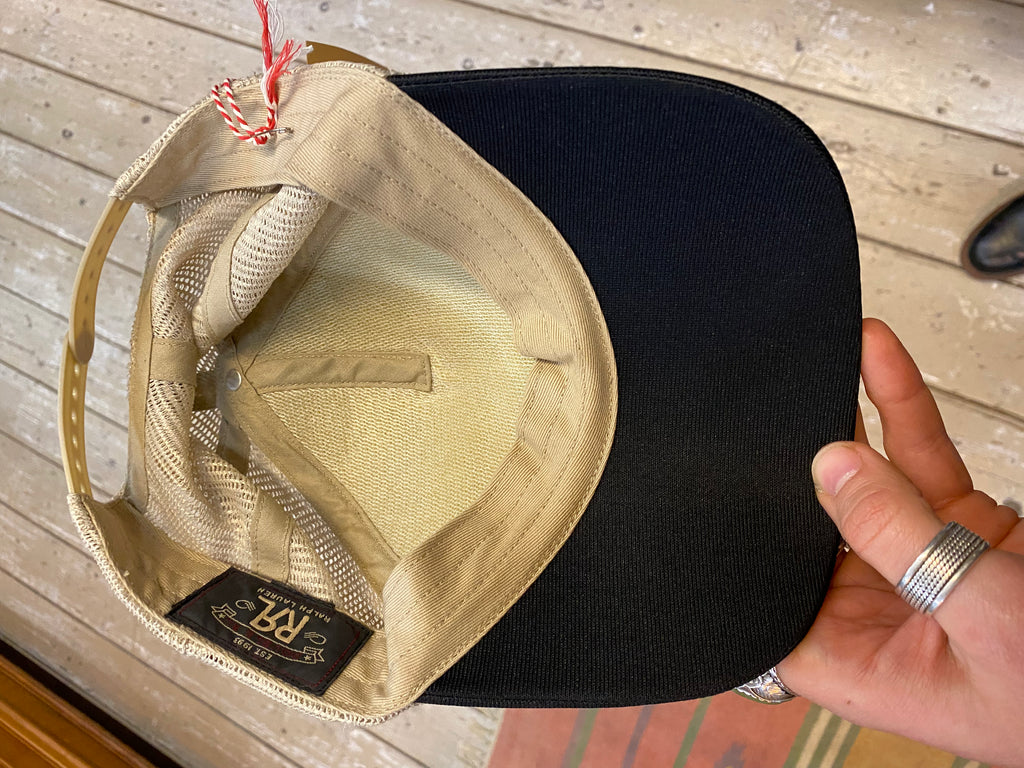 RRL Durable Workwear Tribal Trucker Cap