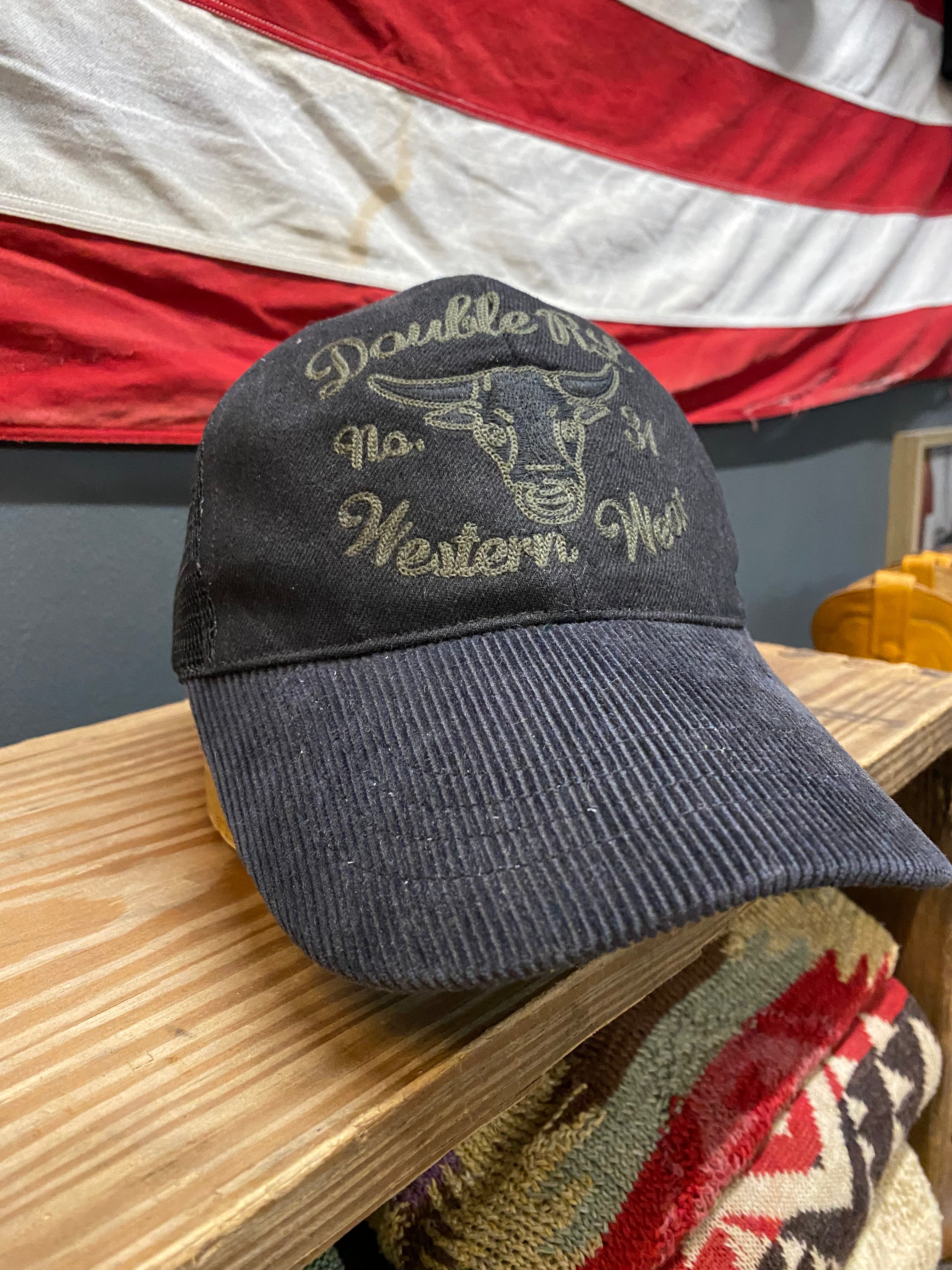 RRL Shorthorn Western Wear Trucker Cap