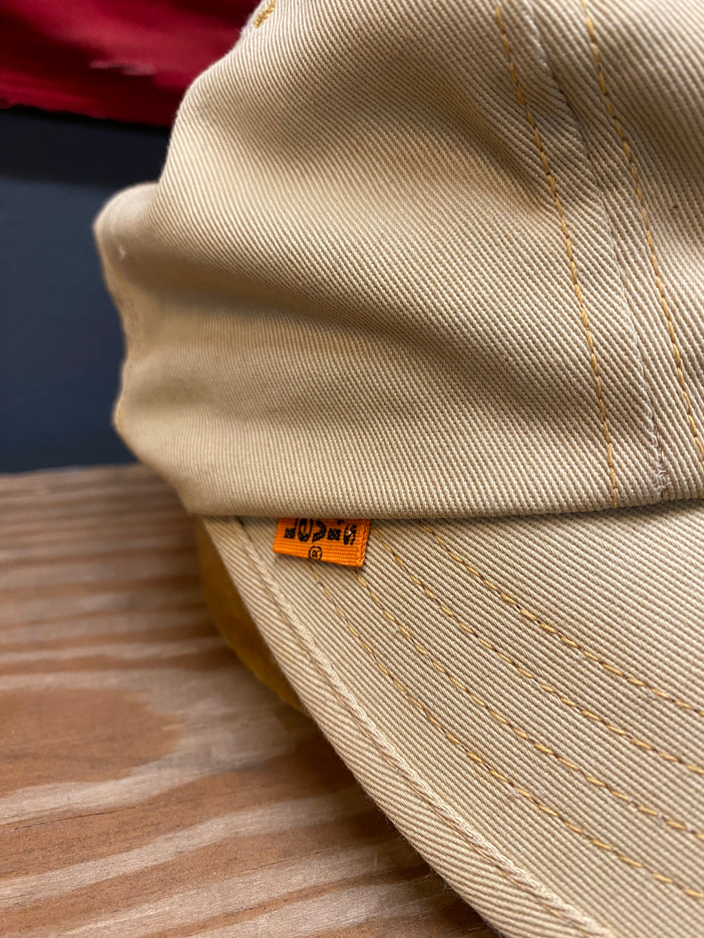 Levi's Orange Tab 1970's Worker Cap