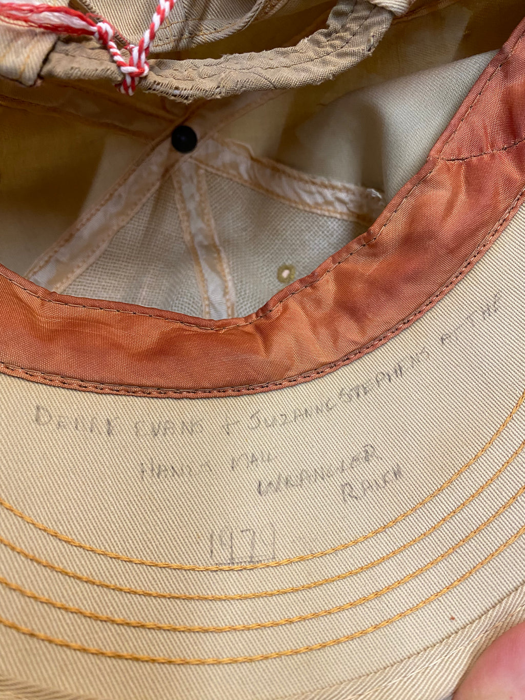 Levi's Orange Tab 1970's Worker Cap
