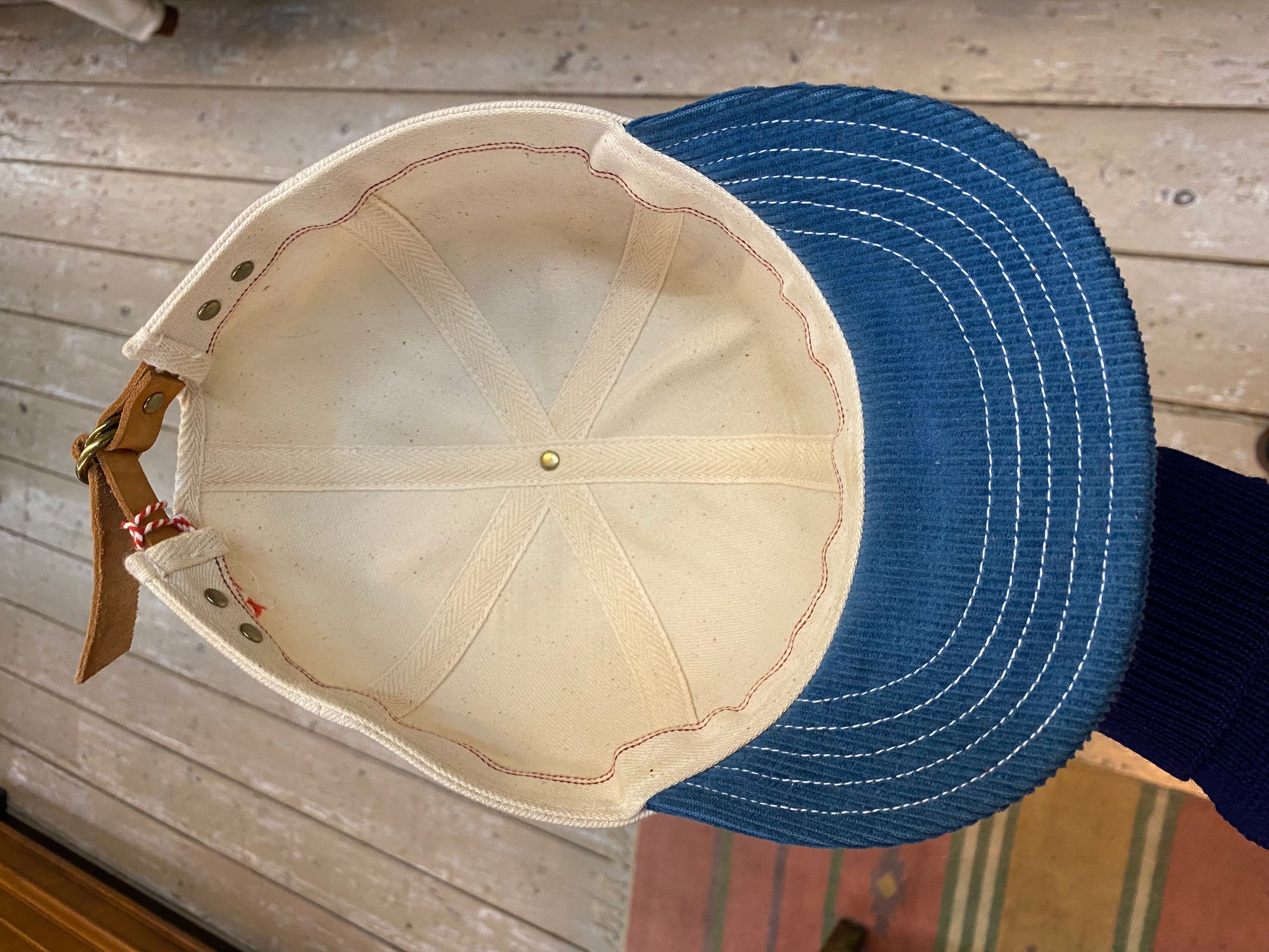 Twerd MFG Red Hills Selvedge Canvas Worker Cap