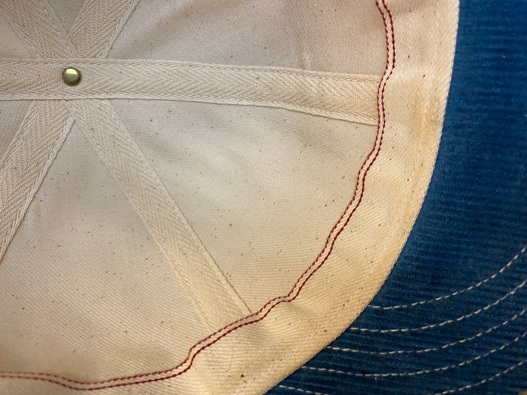 Twerd MFG Red Hills Selvedge Canvas Worker Cap