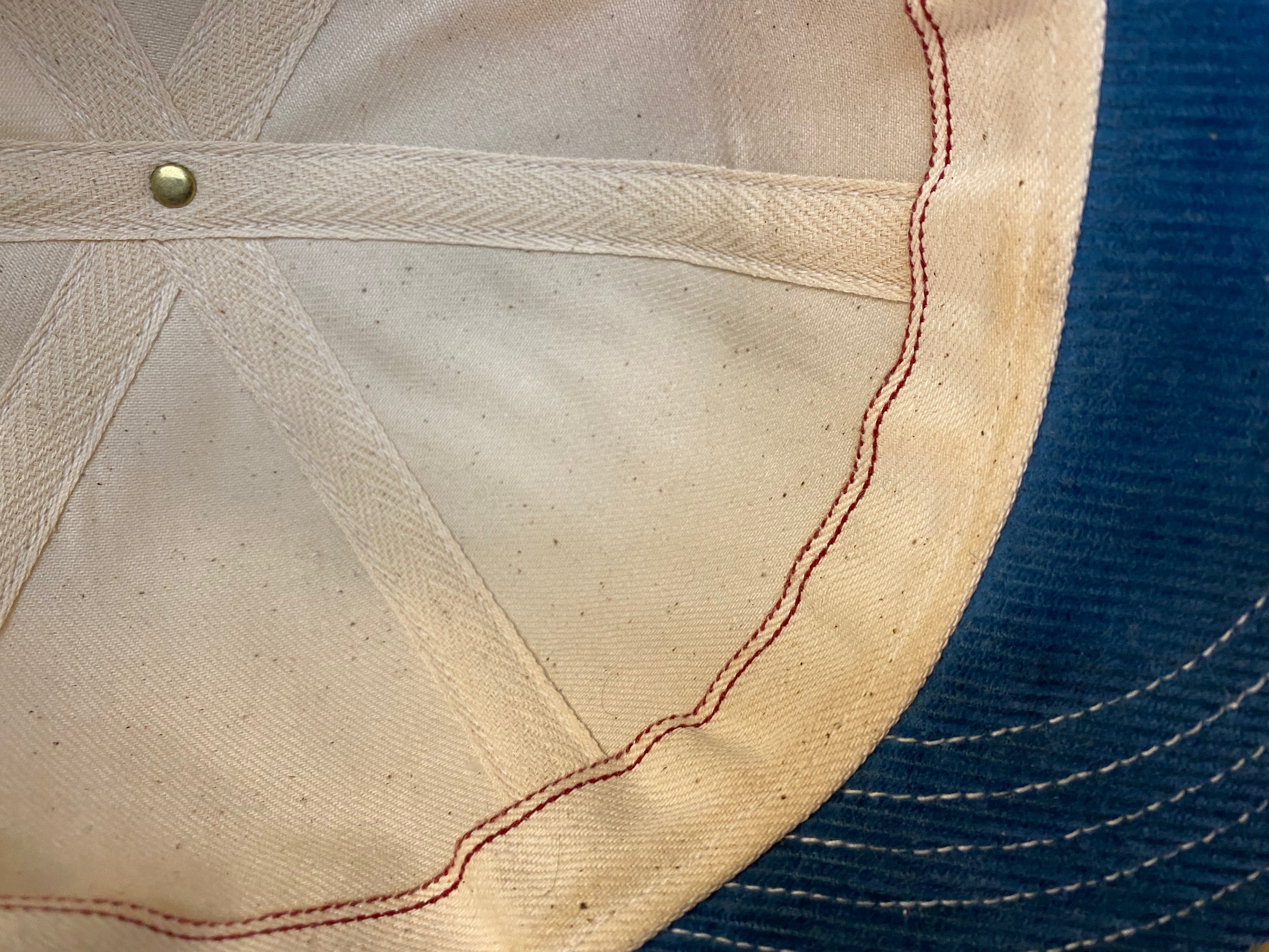 Twerd MFG Red Hills Selvedge Canvas Worker Cap