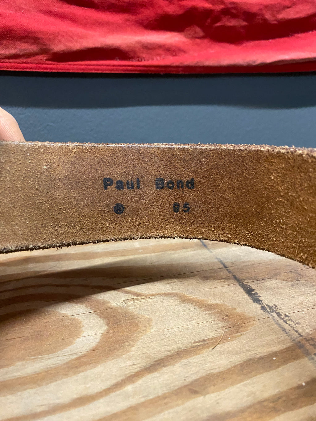 Paul Bond Indiana Buckle Belt