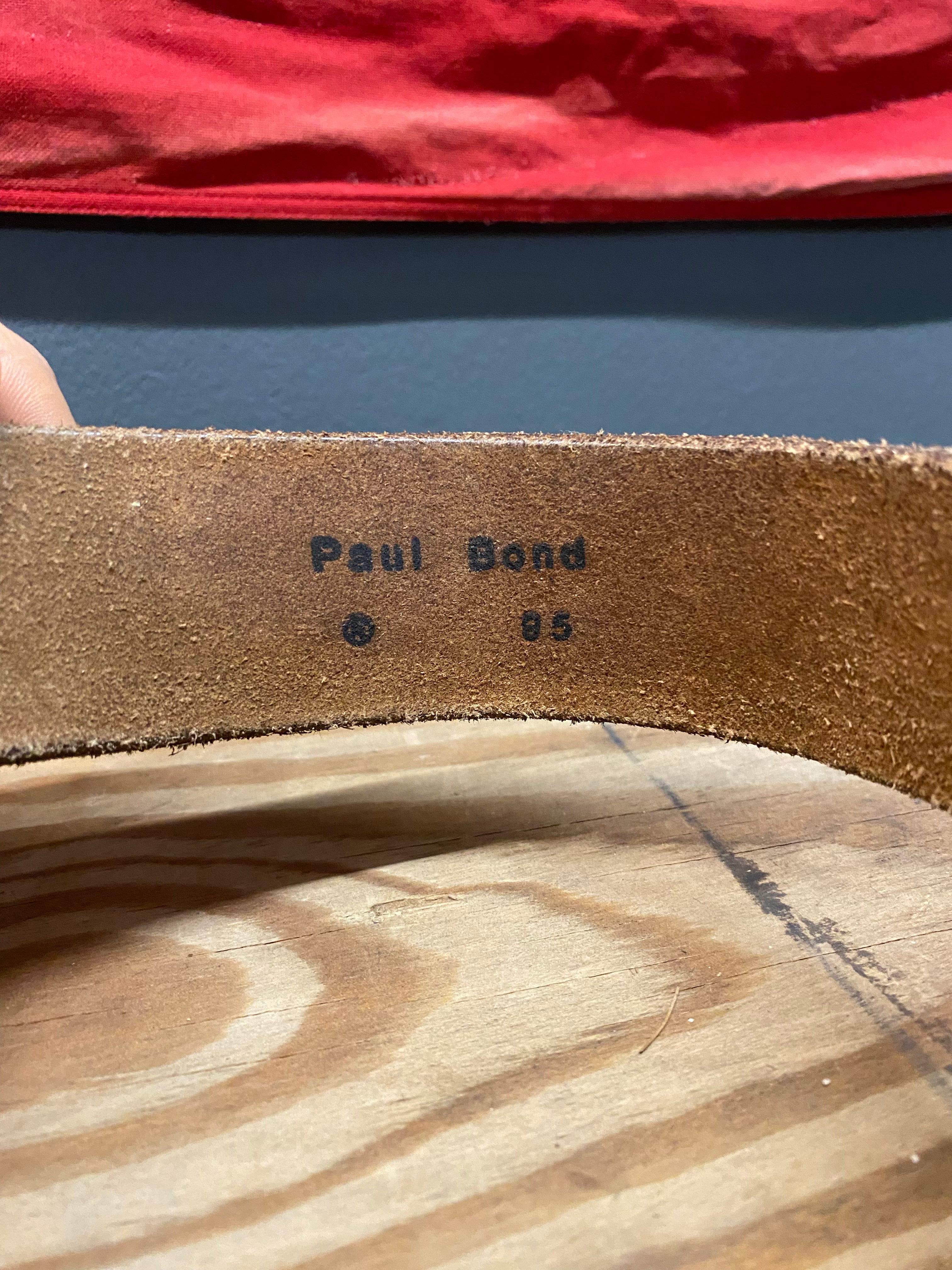 Paul Bond Indiana Buckle Belt
