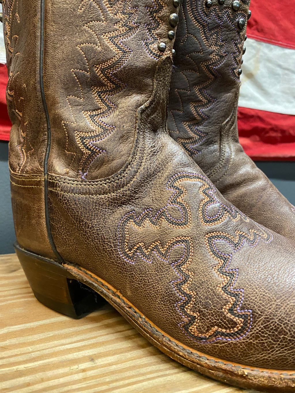 Lucchese 1883 Studded Western Boots