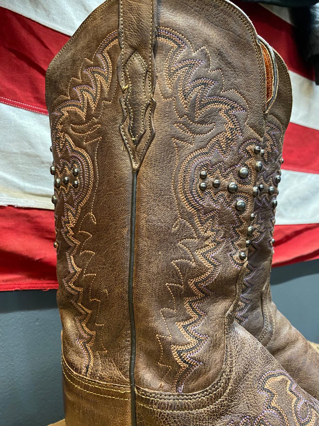 Lucchese 1883 Studded Western Boots
