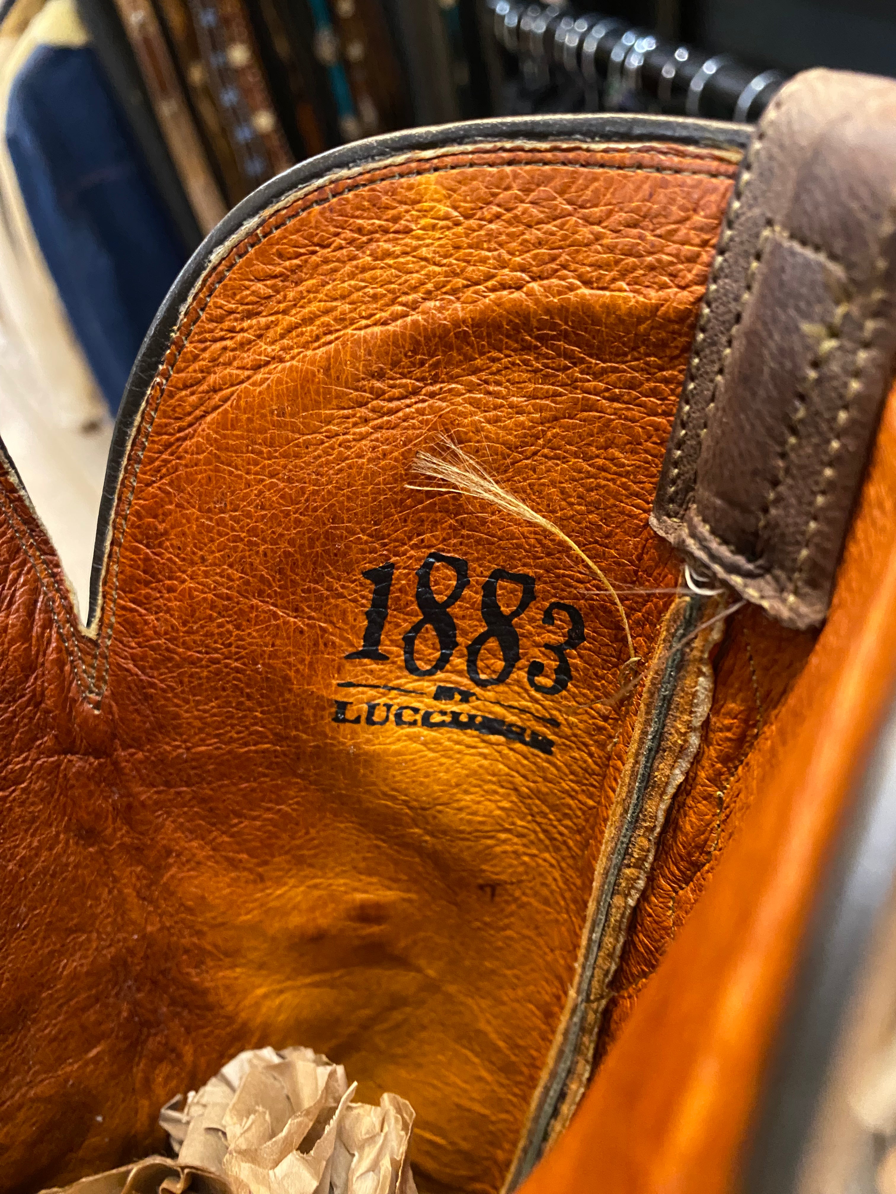 Lucchese 1883 Studded Western Boots