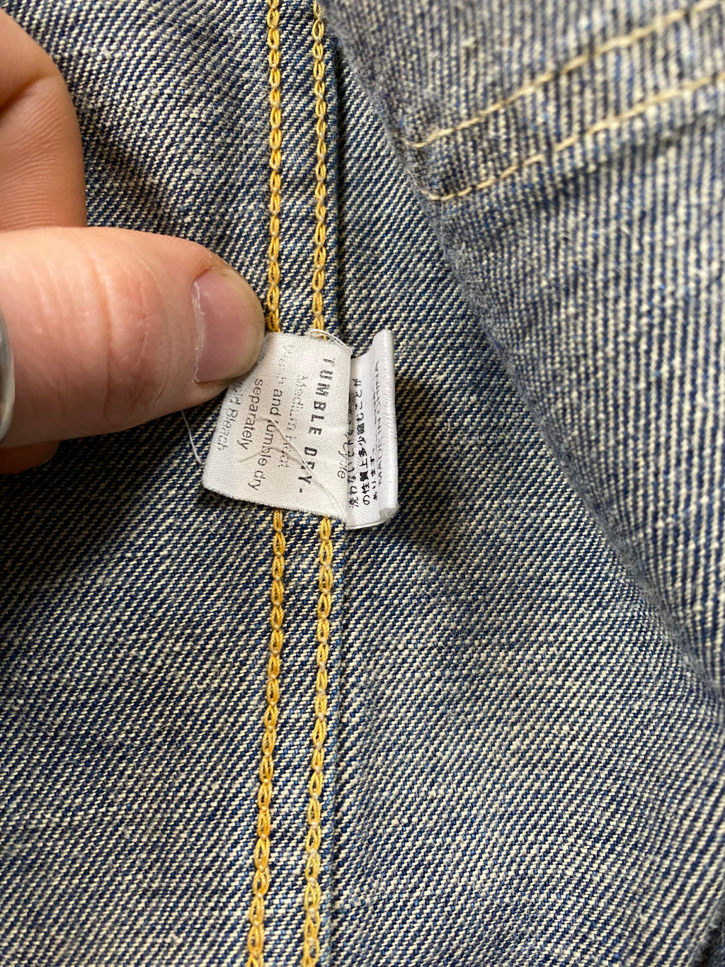 Lee Cowboy Selvedge Embroidered Type-I Denim Vest