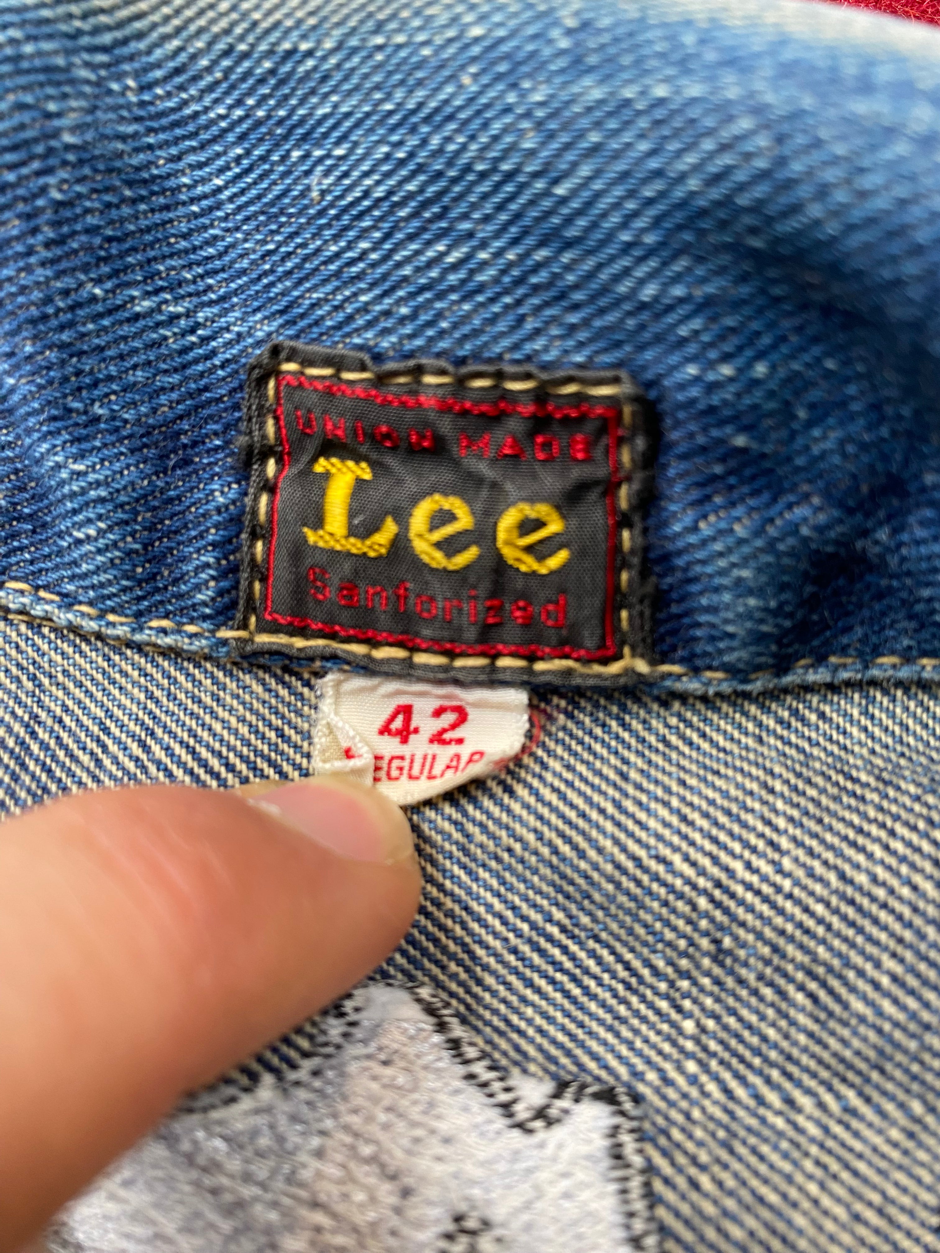 Lee Cowboy Selvedge Embroidered Type-I Denim Vest