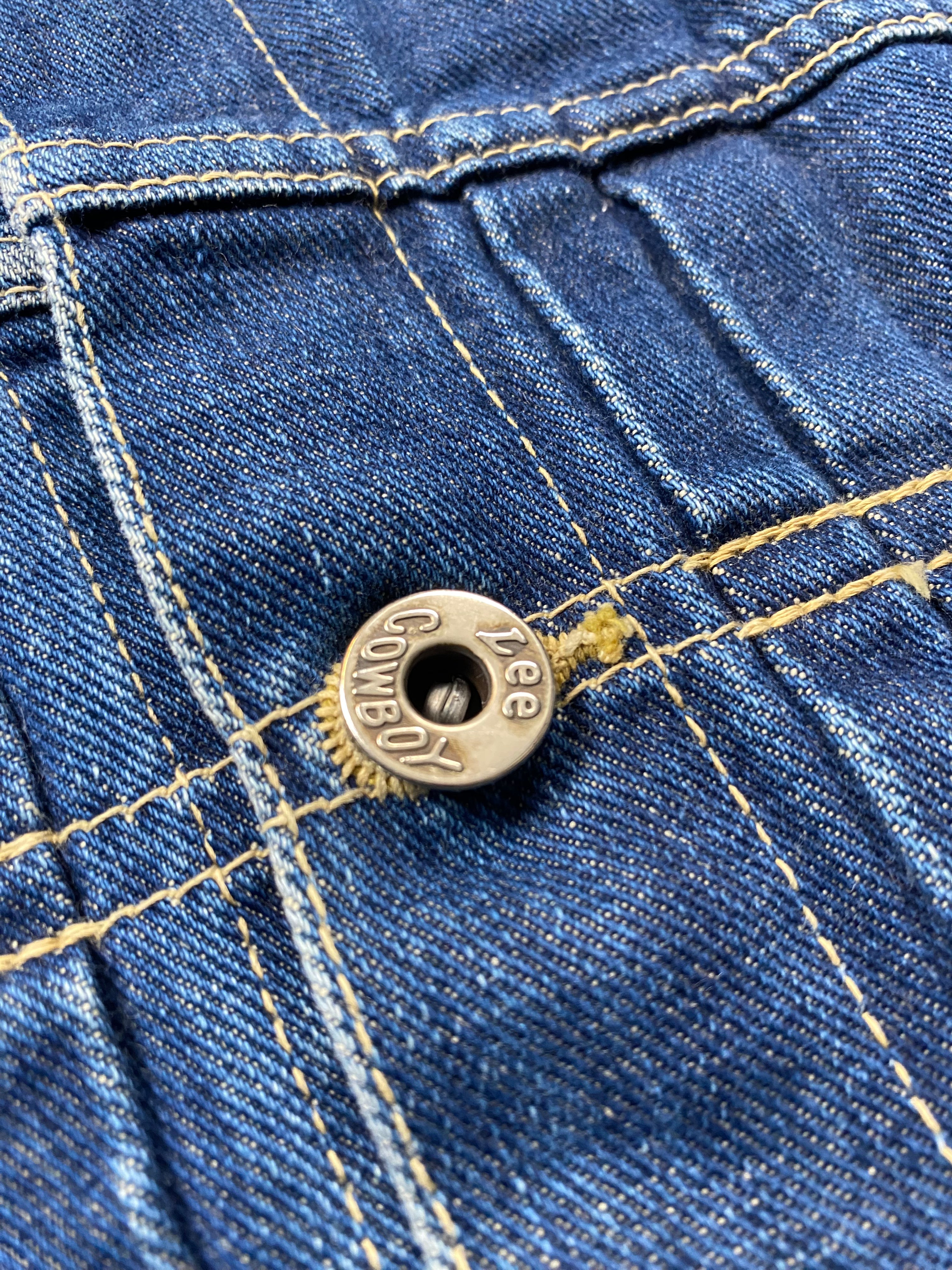 Lee Cowboy Selvedge Embroidered Type-I Denim Vest