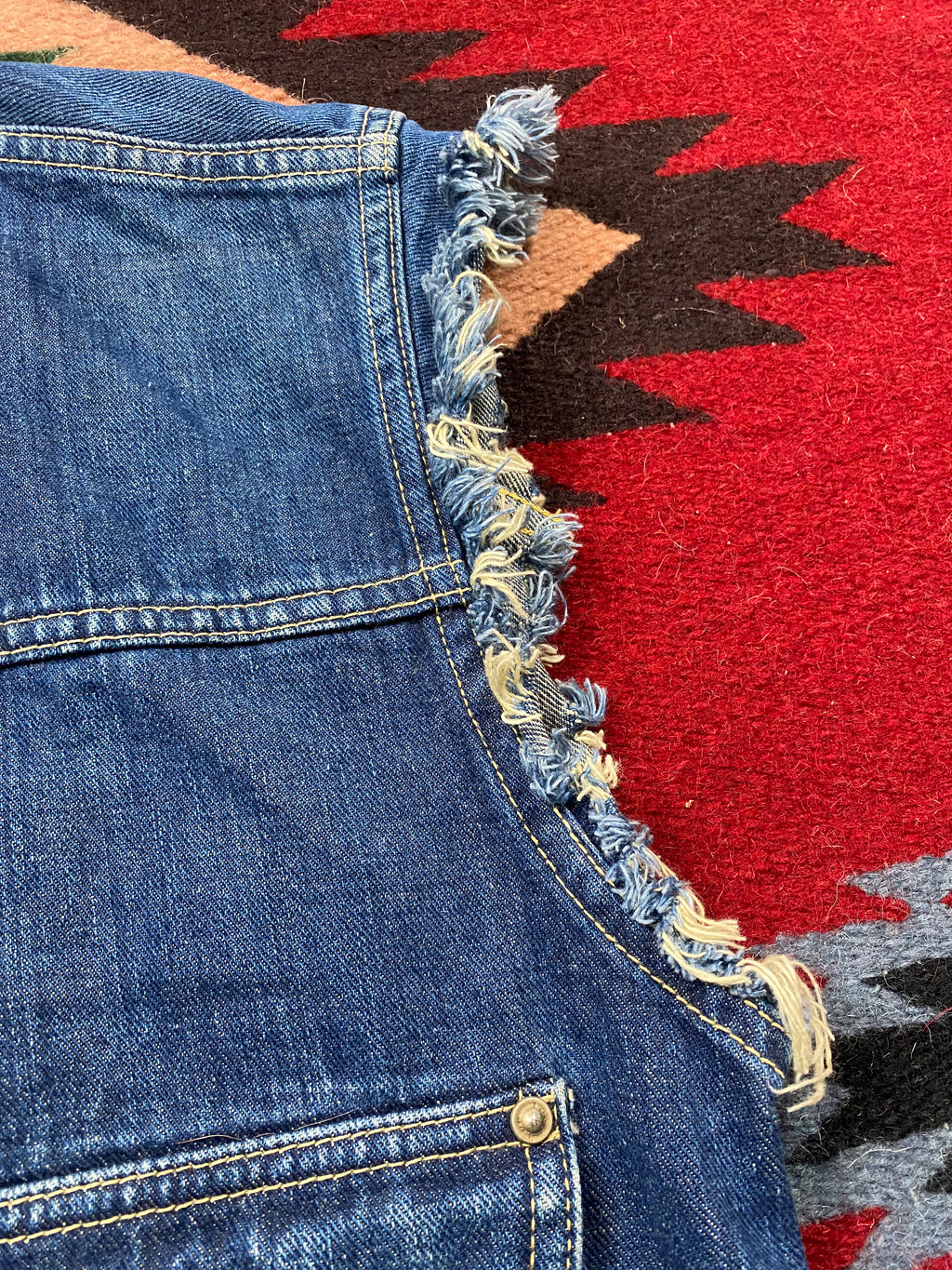 Lee Cowboy Selvedge Embroidered Type-I Denim Vest
