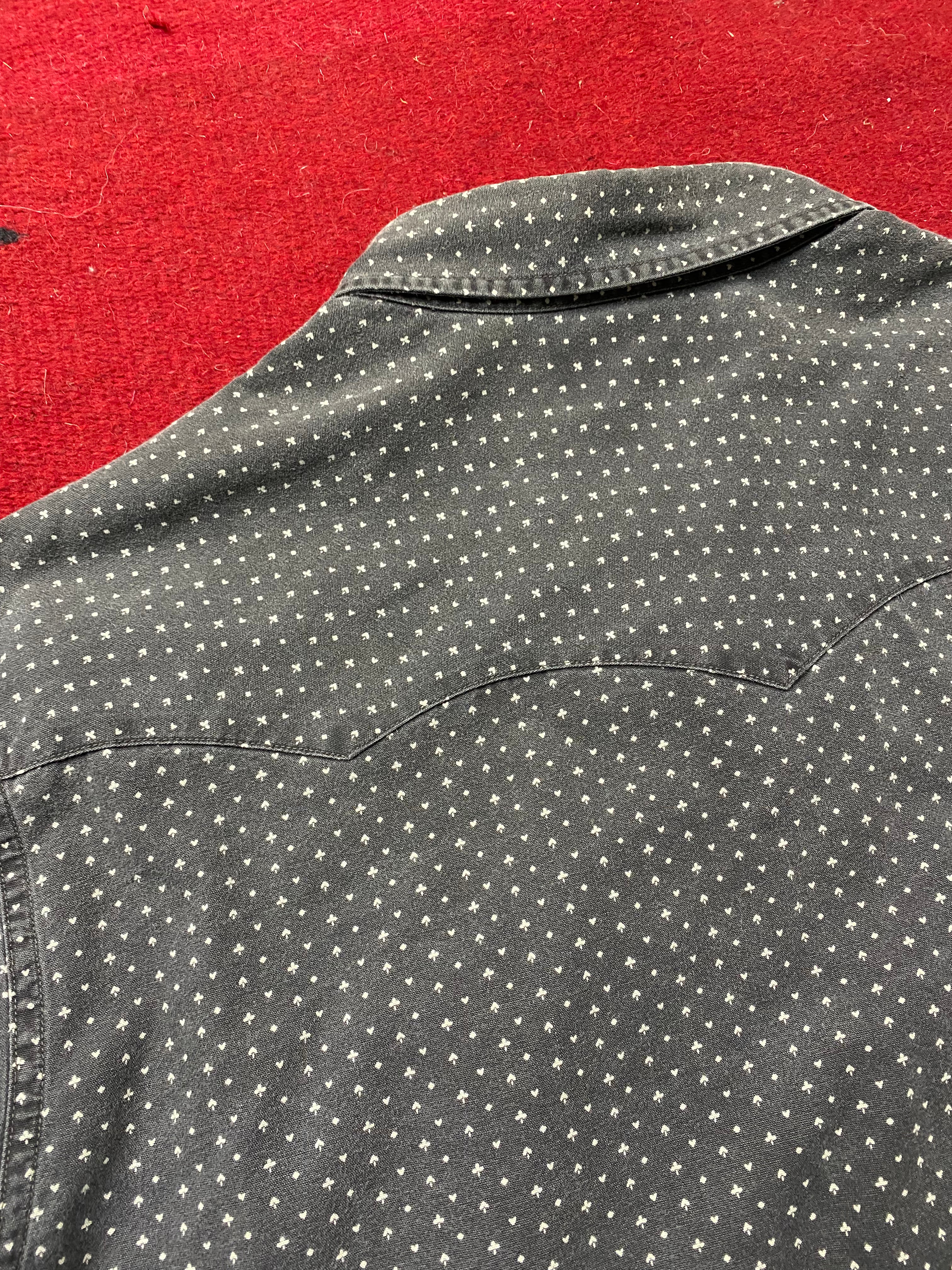 RRL Poker Pearl Snap Western Shirt