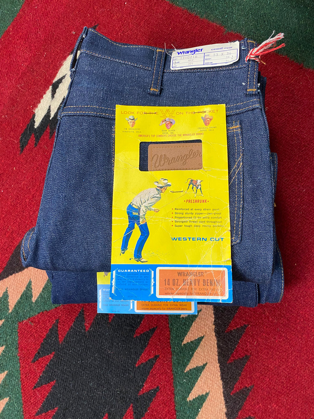 Wrangler Blue Bell 1973 Deadstock Western Cut Jeans (1)