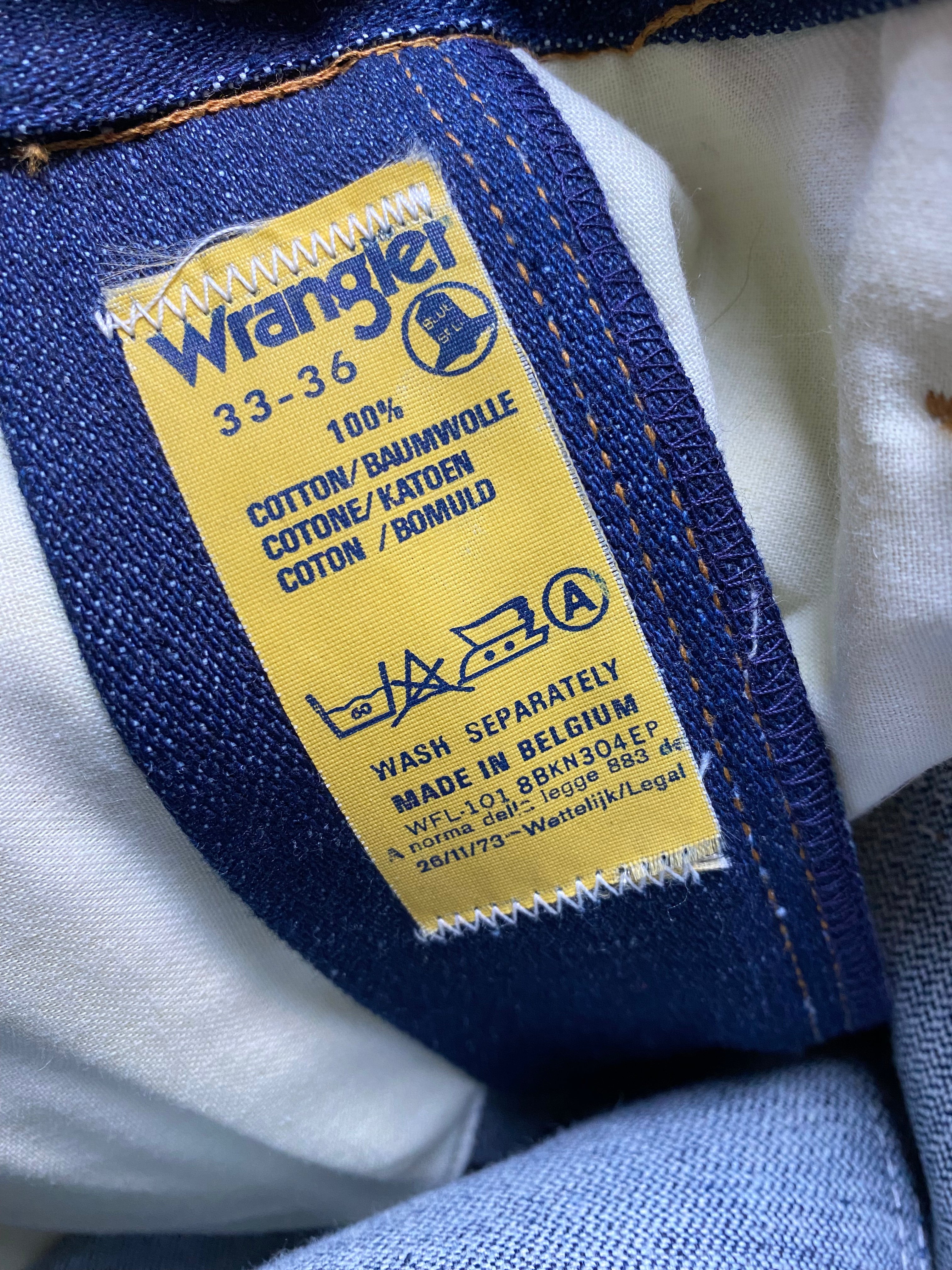 Wrangler Blue Bell 1973 Deadstock Western Cut Jeans (1)
