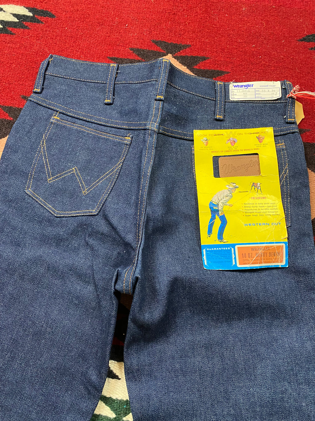 Wrangler Blue Bell 1973 Deadstock Western Cut Jeans (1)